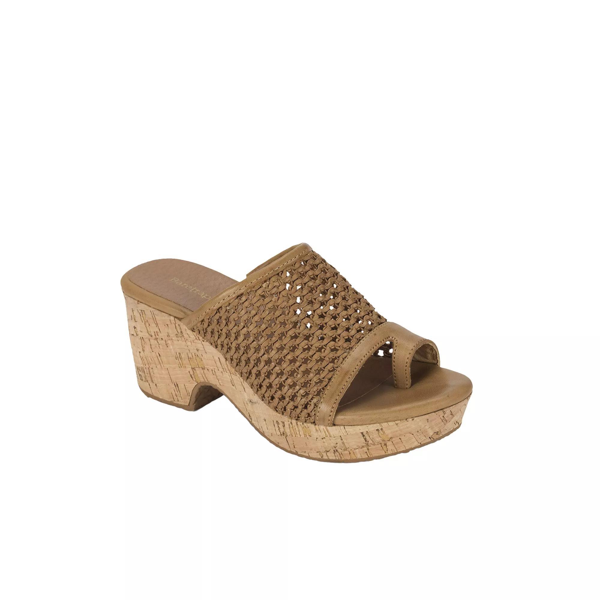 Baretraps Bethie Women's Wedge Sandals, Size: 7.5, Caramel Product Image