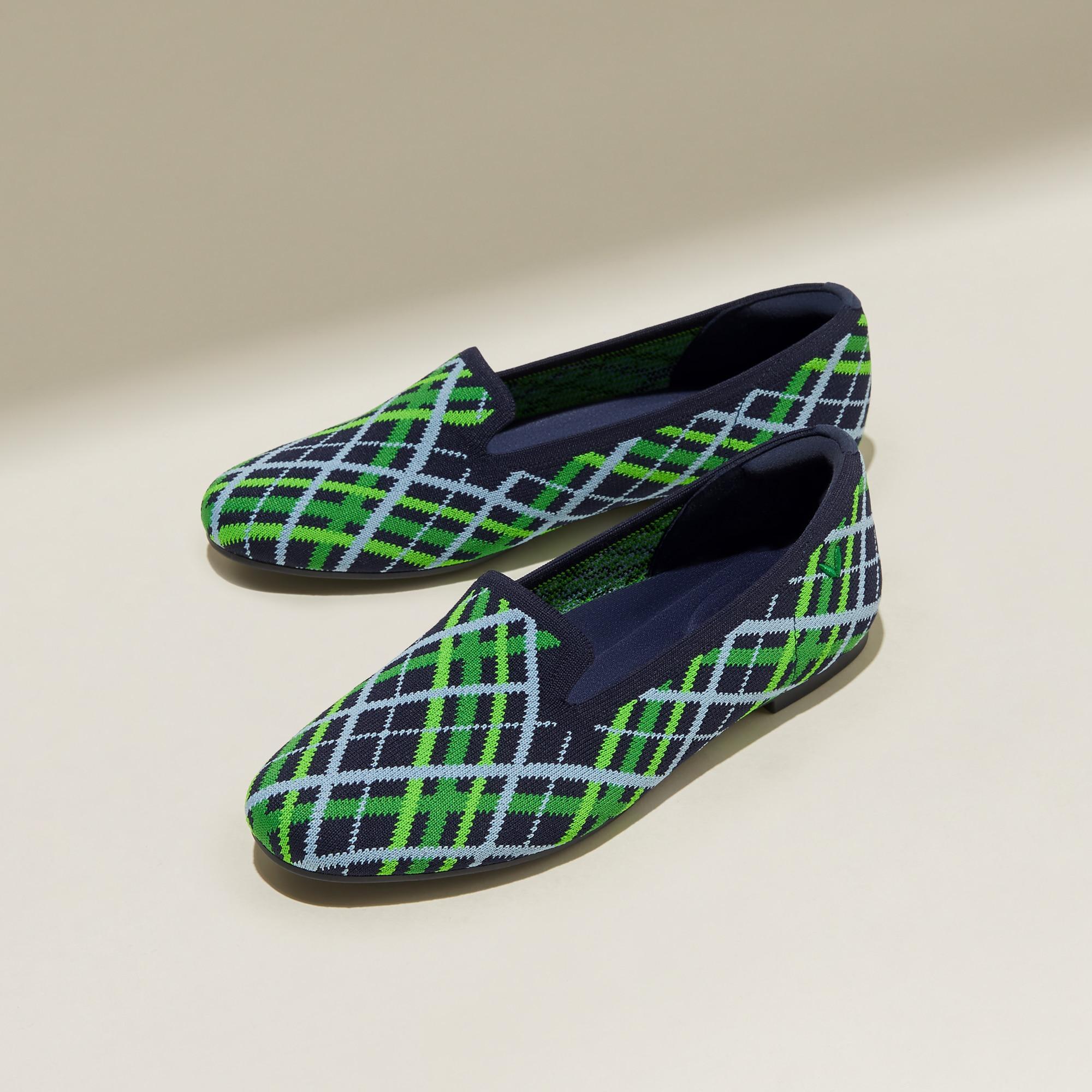 Round-Toe Woven Knit Loafer (Audrey) Product Image