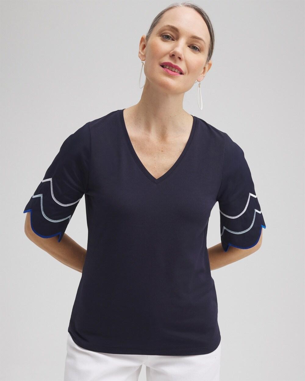 Warm Banded Hem Top Product Image