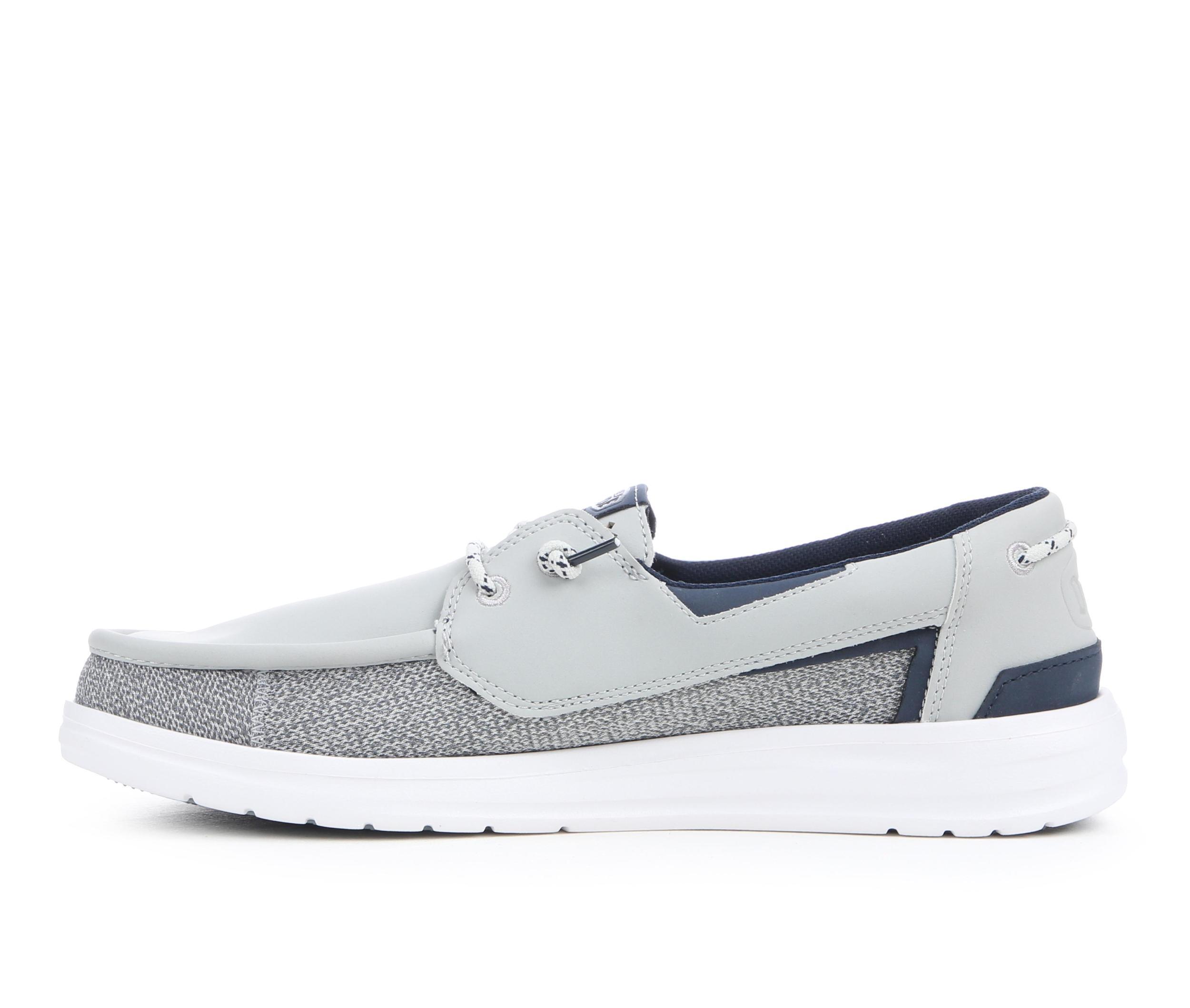 Men's HEYDUDE Welsh Grip Classic Mesh Boat Shoes Product Image