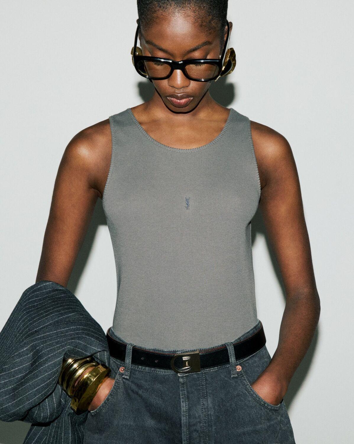reversible belt in smooth leather Product Image