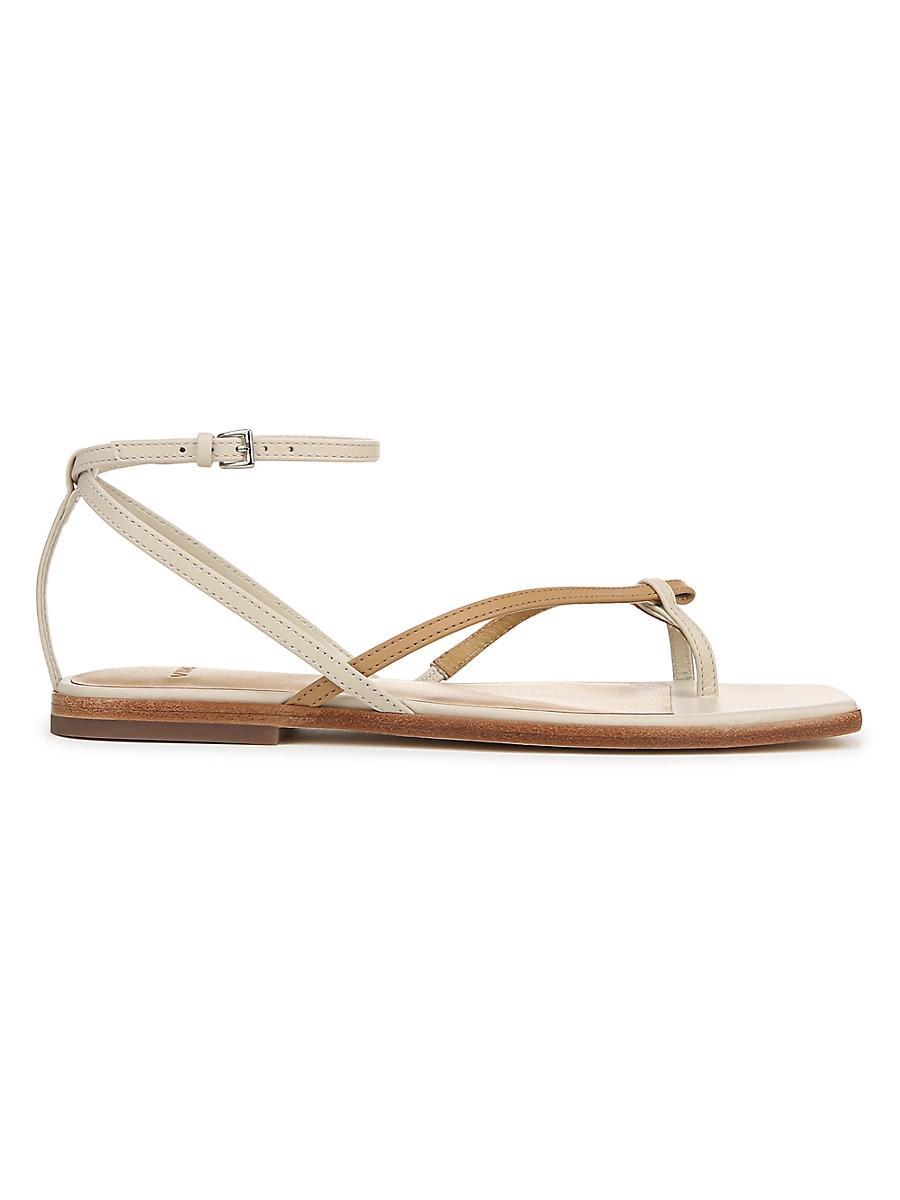 Womens Ali Leather Thong Sandals Product Image