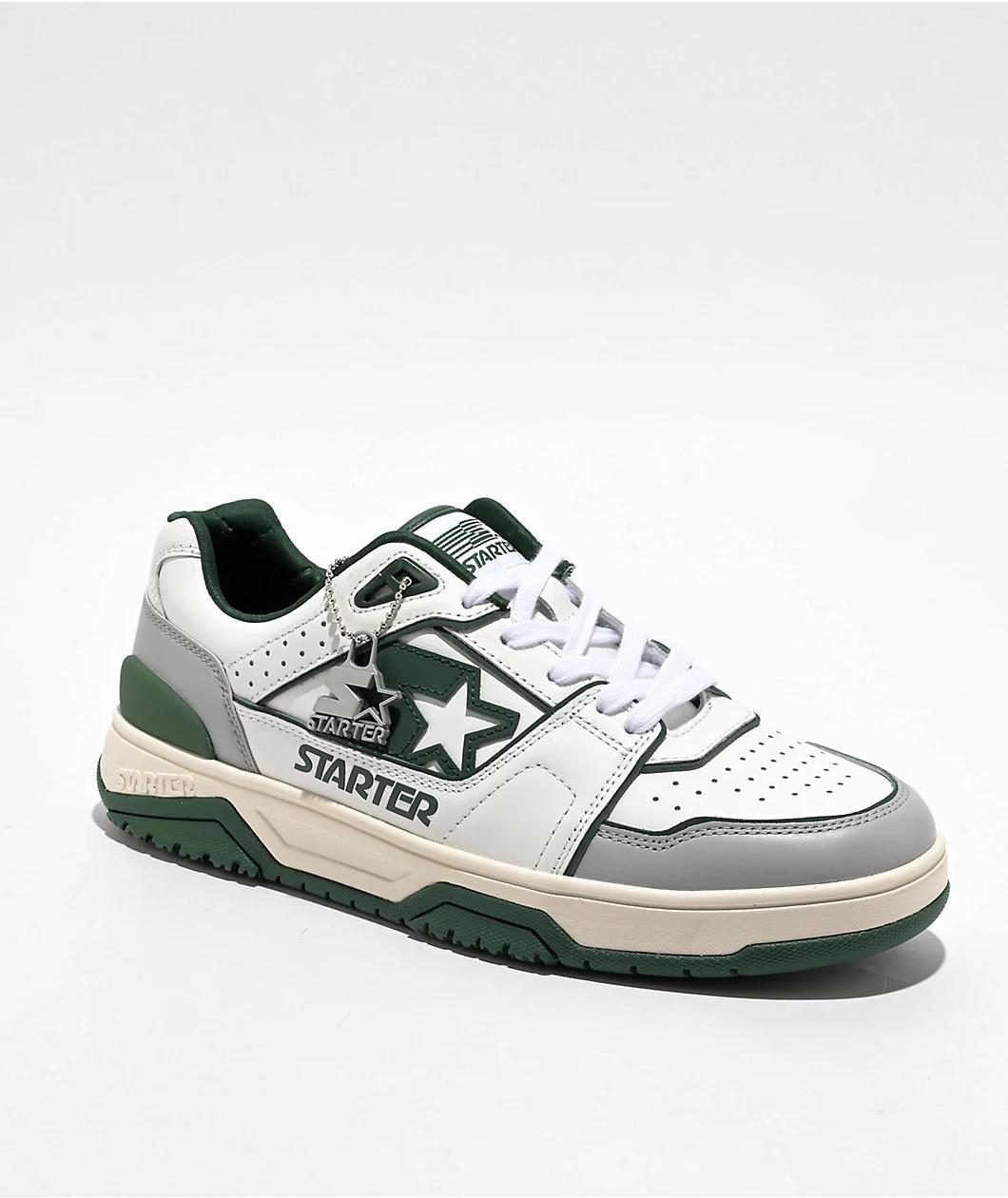 Starter Fastbreak Off White, Green & Gum Shoes Product Image