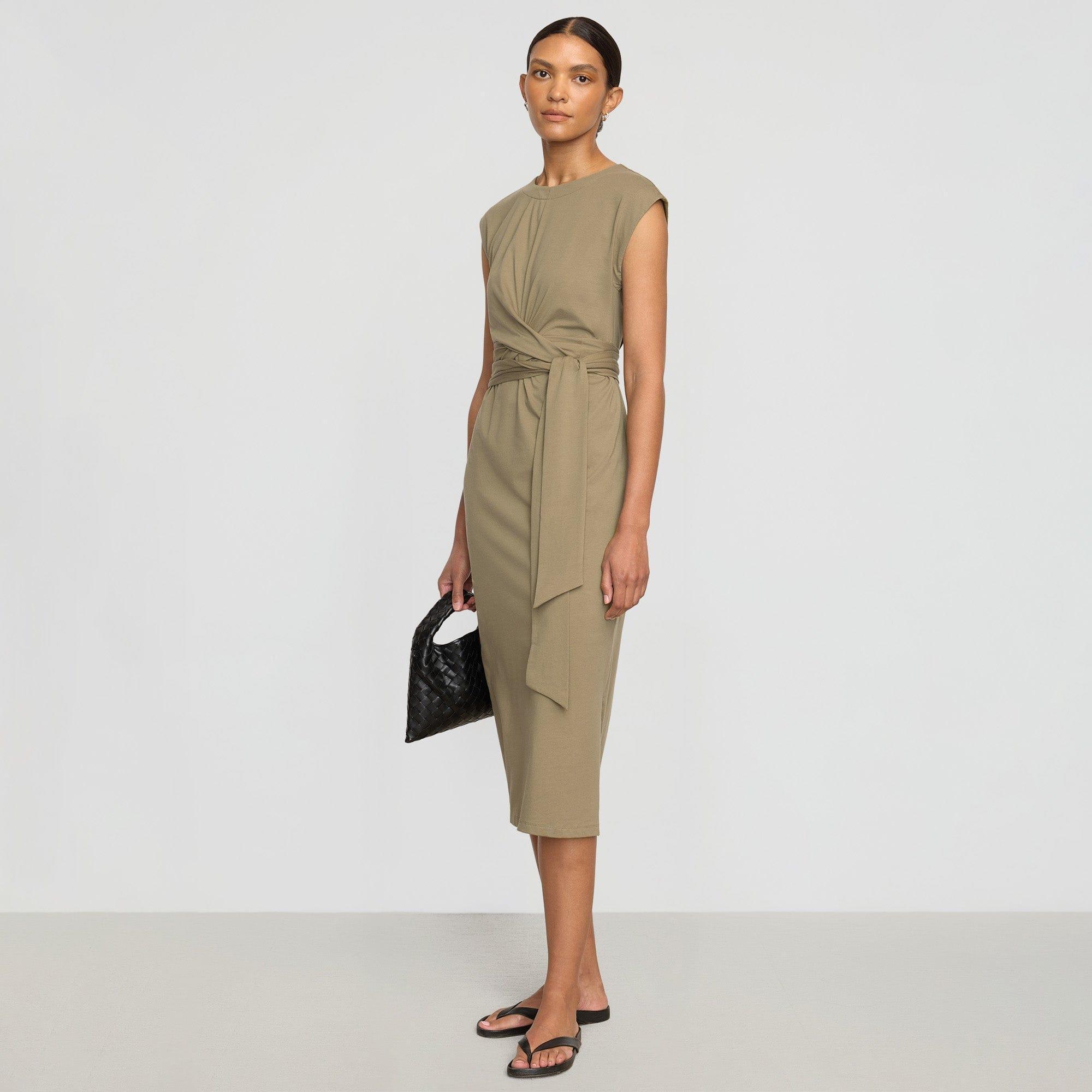 Fei Tie-Front Organic Cotton Dress Product Image