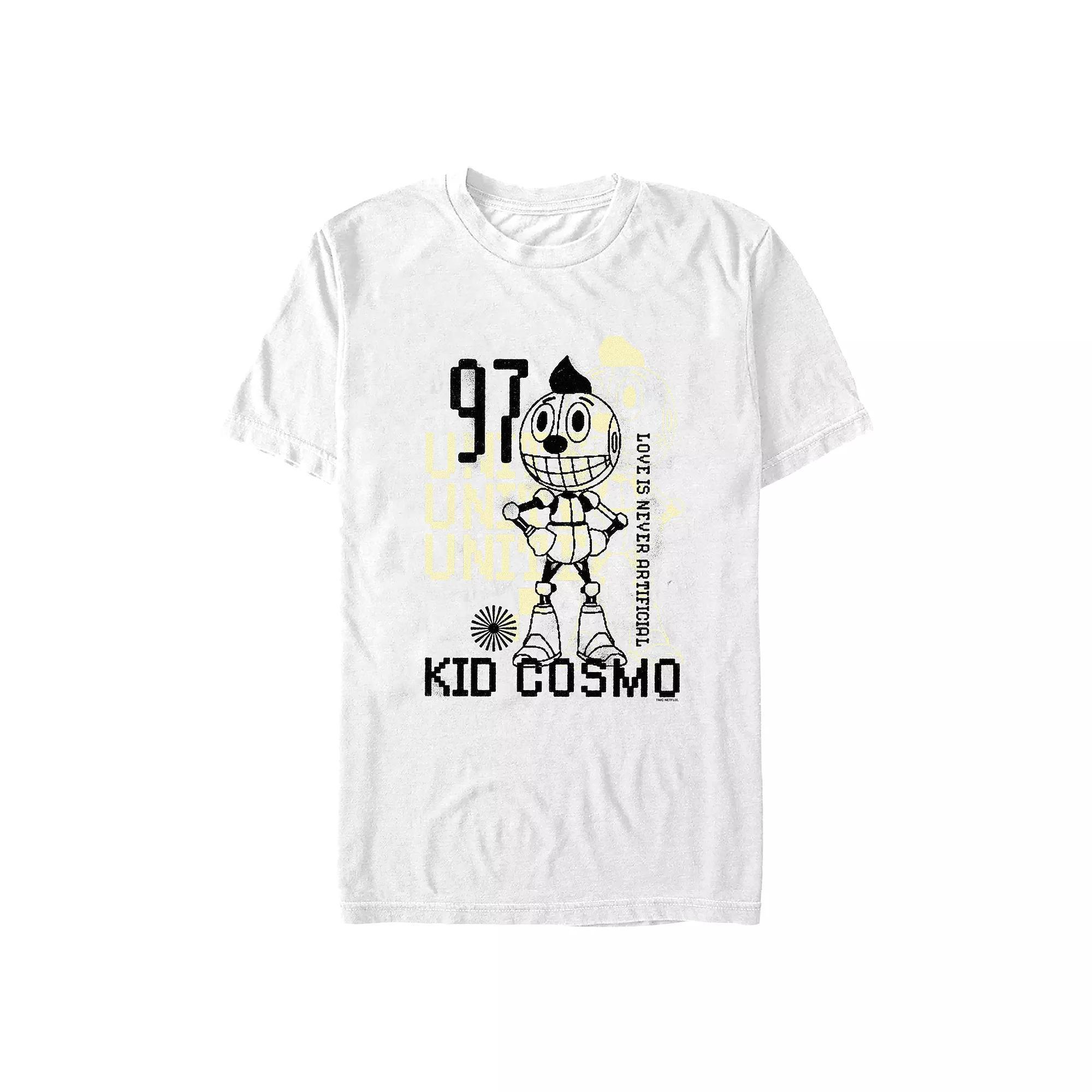 Big & Tall The Electric State Kid Cosmo 97 Graphic Tee, Men's, Size: 5XL, White Product Image
