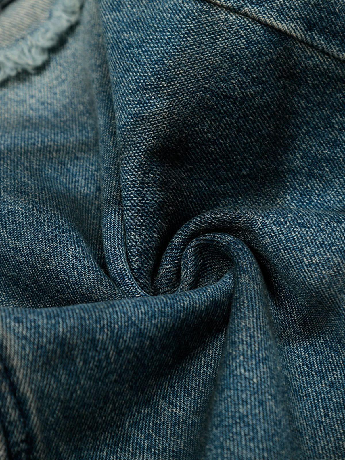 Aelfric Eden Distressed Washed Jeans Product Image