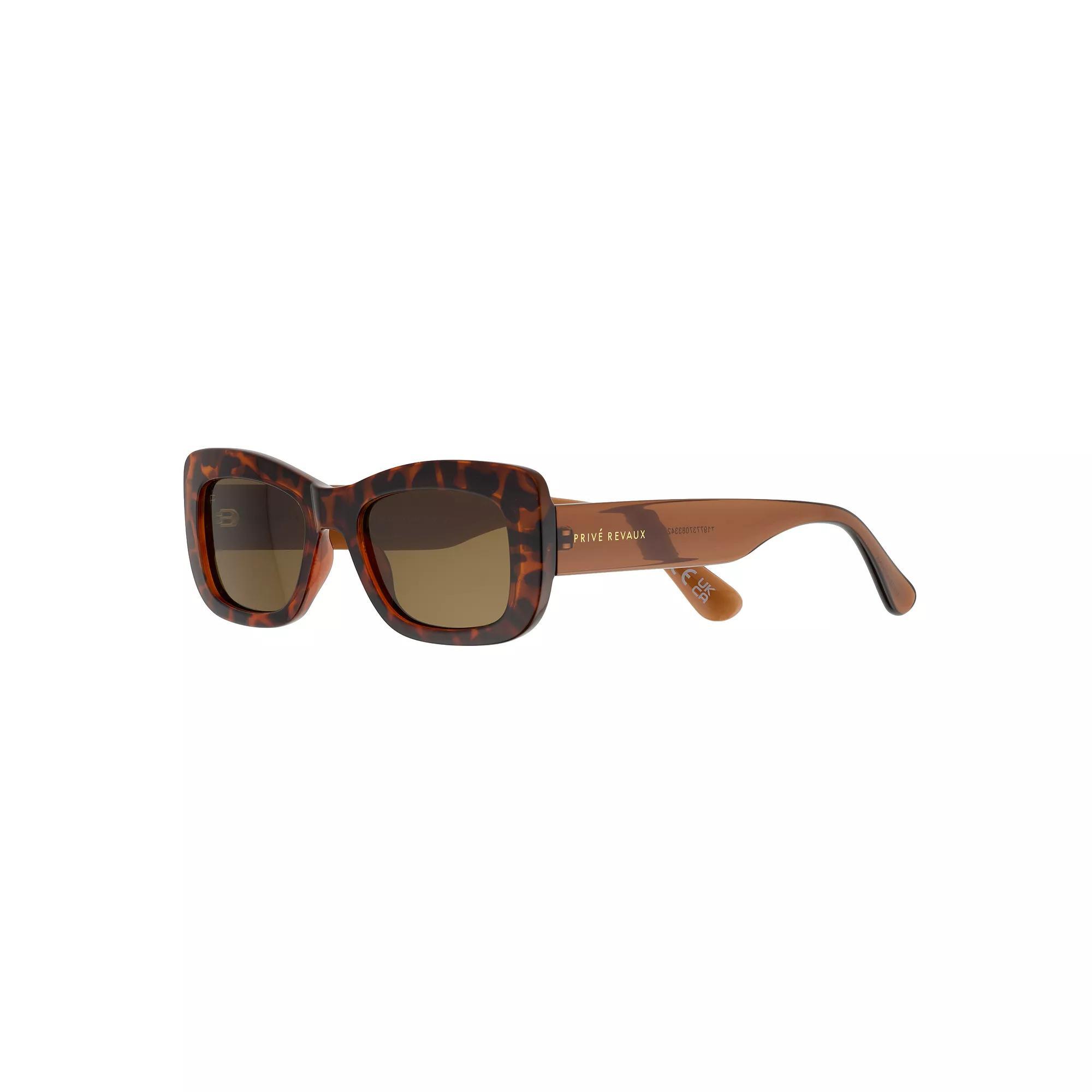 Women's PRIVE REVAUX Layover 53mm Sunglasses, Green Product Image