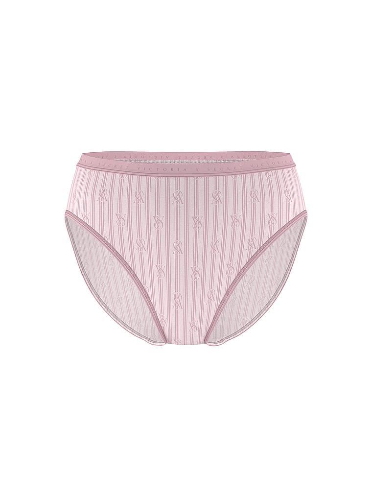 Stretch Cotton High-Leg Brief Panty Product Image