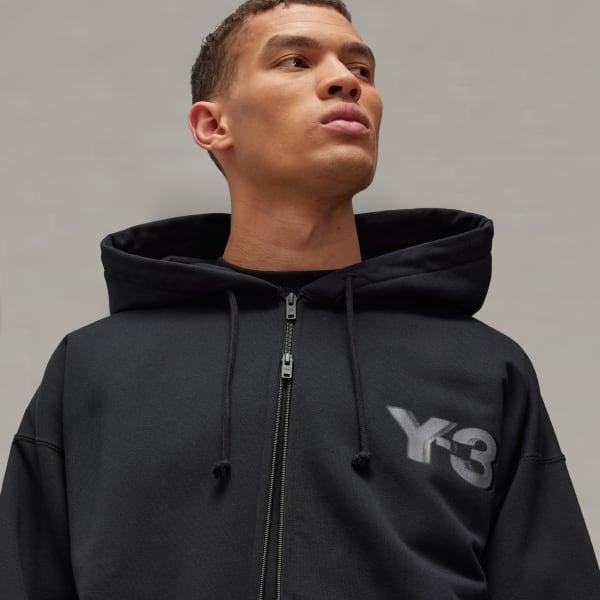 Y-3 Logo Zip Hoodie Product Image