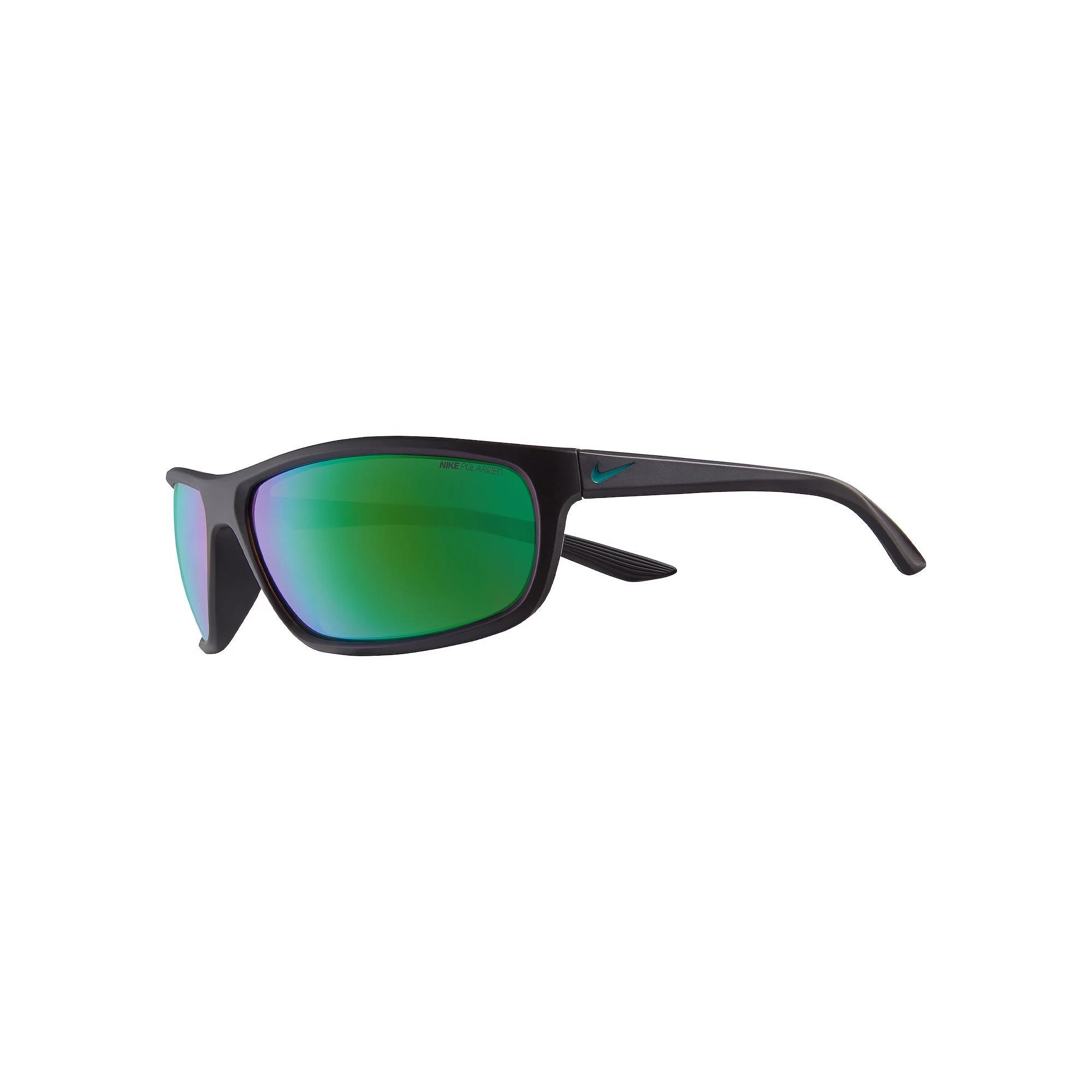 Mens Nike Rabid 64 mm Semi-Rimless Wrap Polarized Sunglasses Product Image