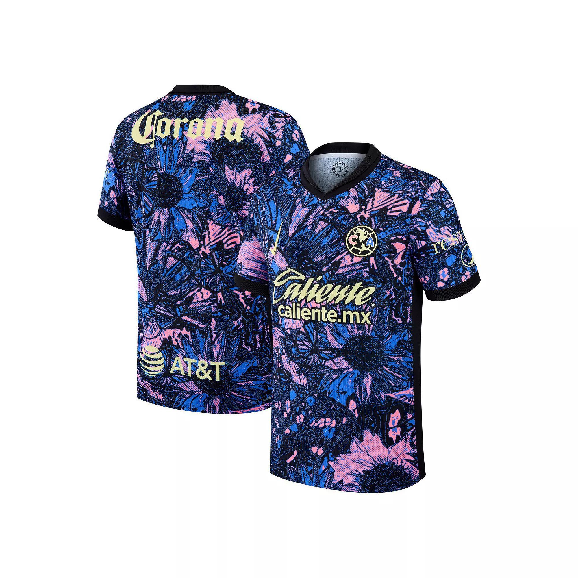 Men's Nike Blue Club America 2024/25 Third Authentic Jersey, Size: Small, Caf Blue Product Image