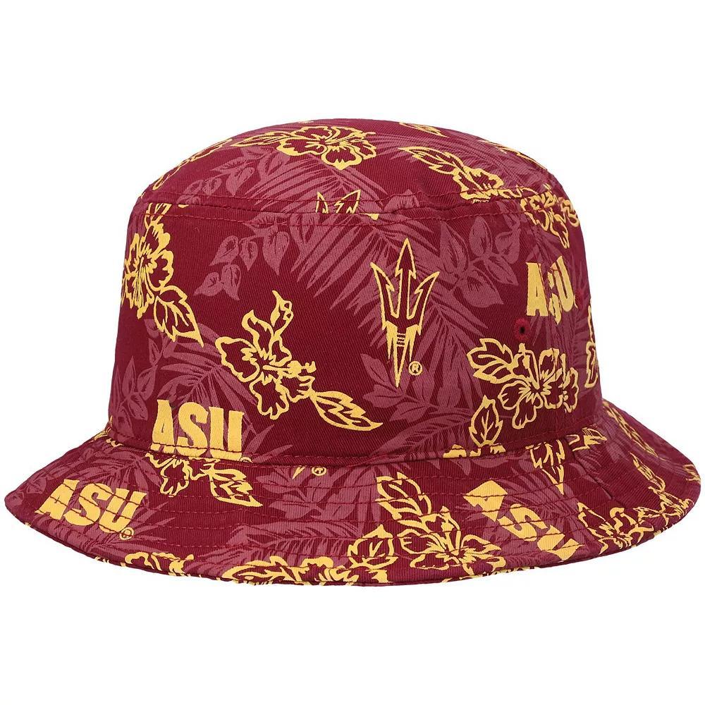 Men's Reyn Spooner Maroon Arizona State Sun Devils Floral Bucket Hat, Size: Large/XL, Red Product Image