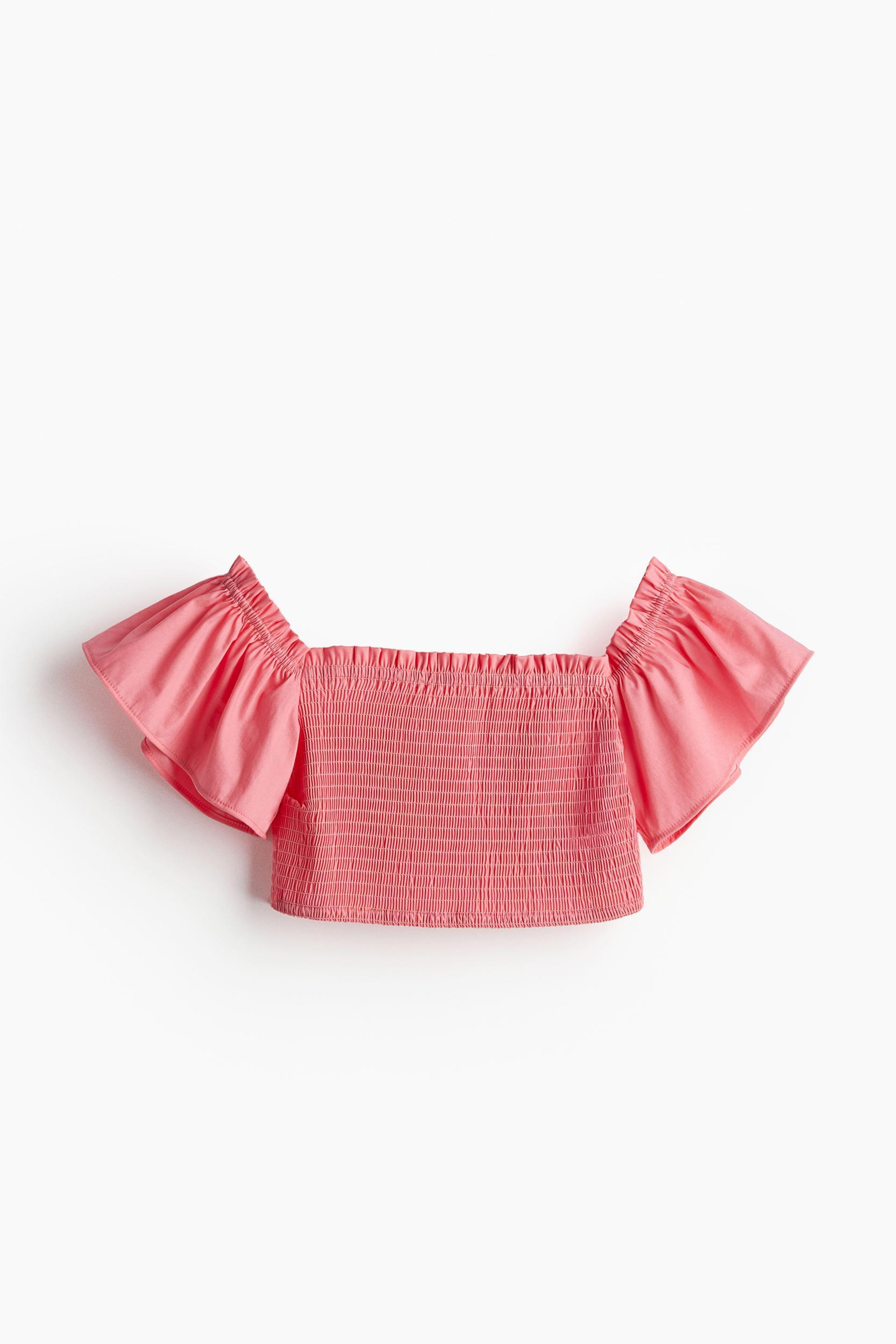 Smocked Crop Top Product Image