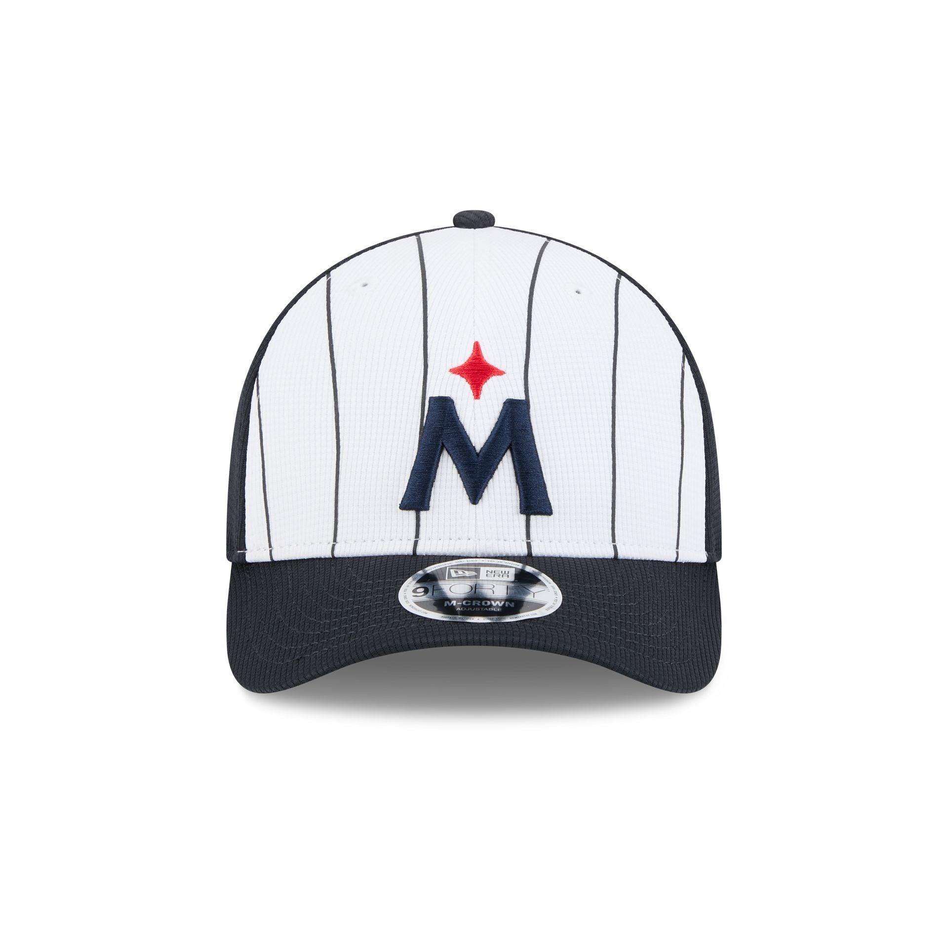 Atlanta Braves Authentic Collection 9FORTY M-Crown A-Frame Snapback Hat Male Product Image