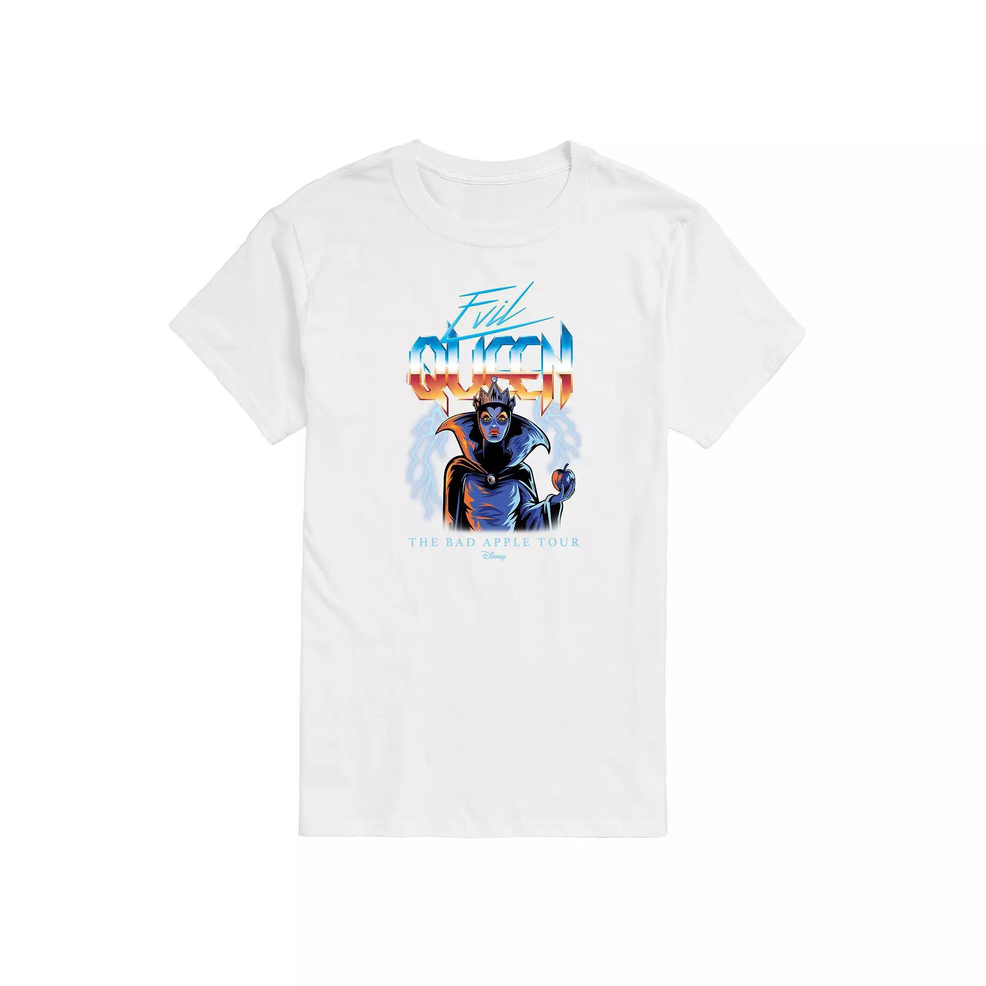 Disney Villains Snow Evil Queen Mens Bad Apple Graphic Tee Product Image