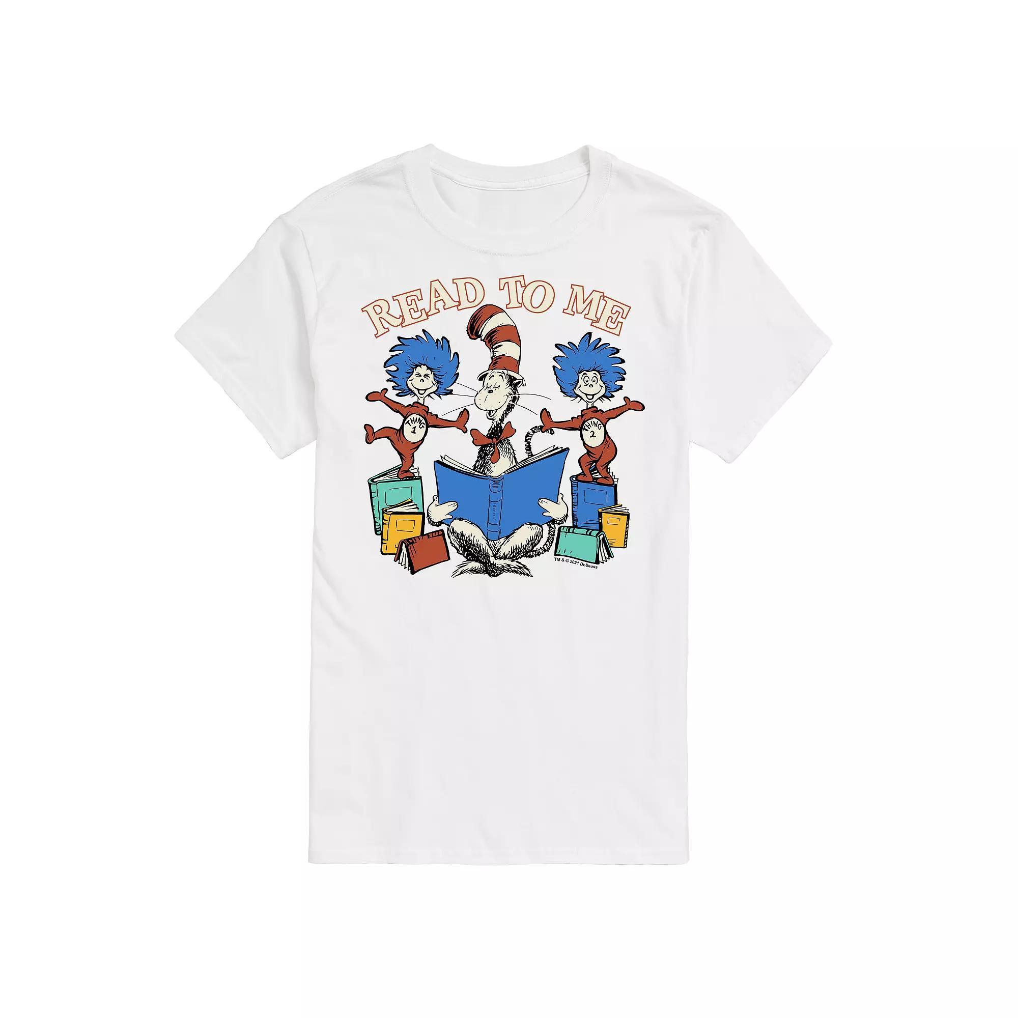 Big & Tall Dr Seuss Read To Me Tee, Mens Product Image
