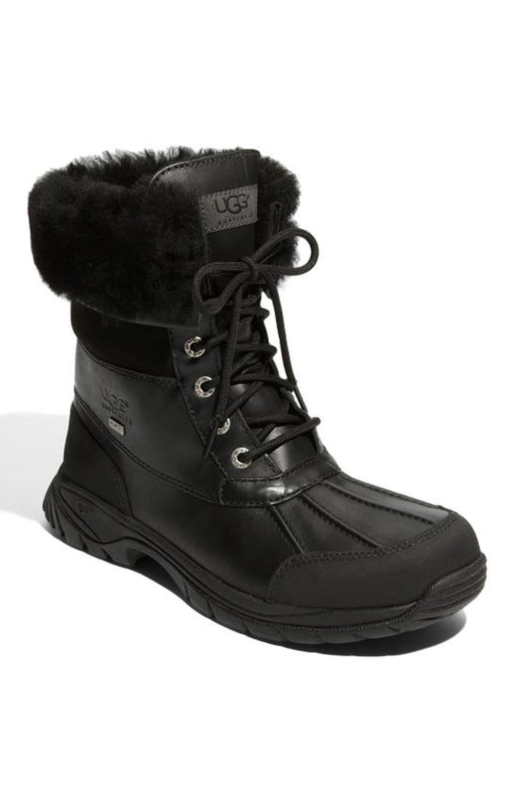 Mens Butte Waterproof Leather Cuffed Boots Product Image