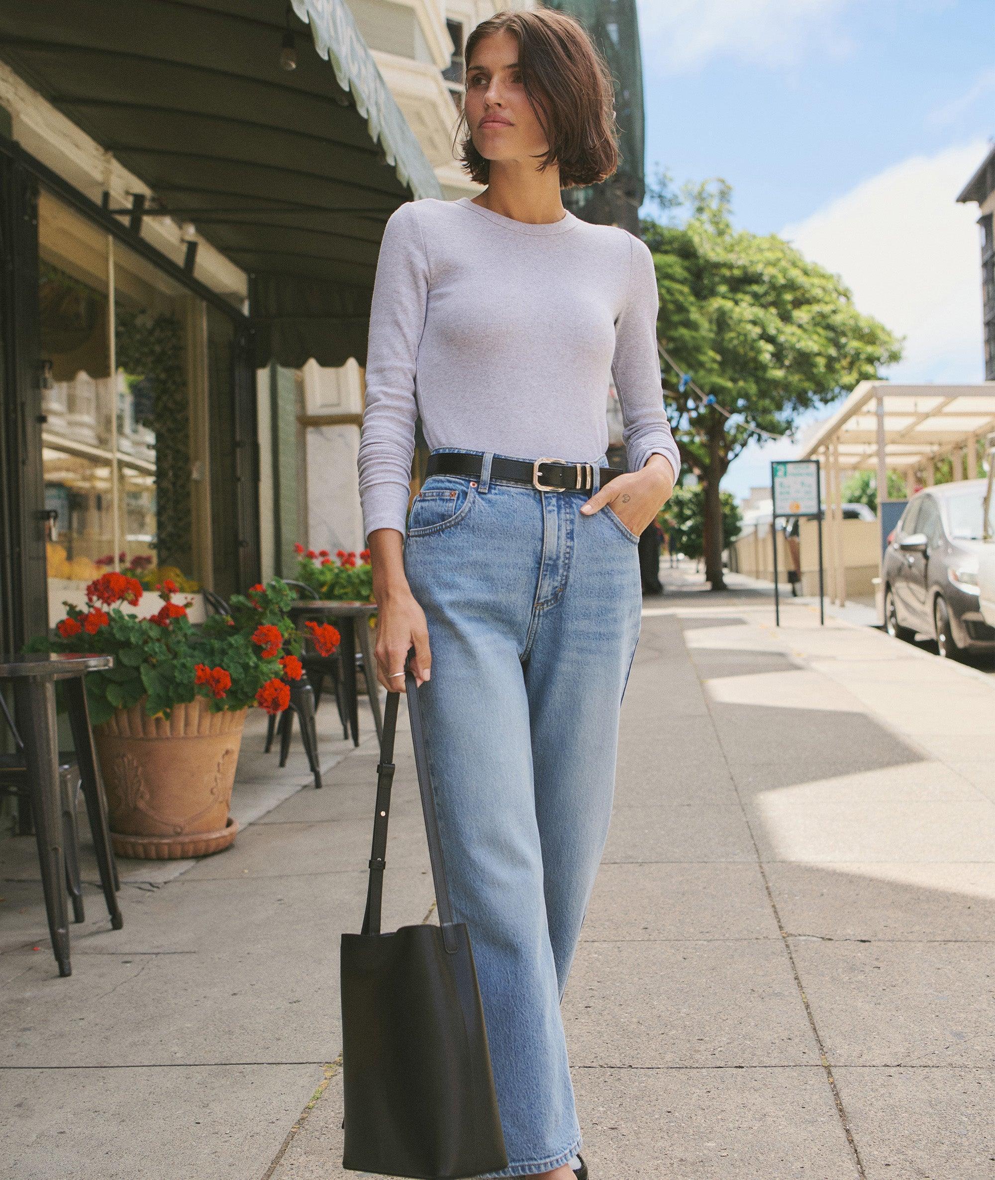 Charlie Denim Straight Leg Pant Product Image
