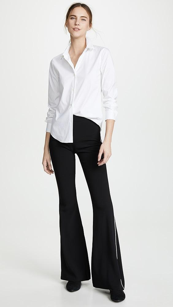Theory Luxe Tenia Button Down Blouse | Shopbop Product Image