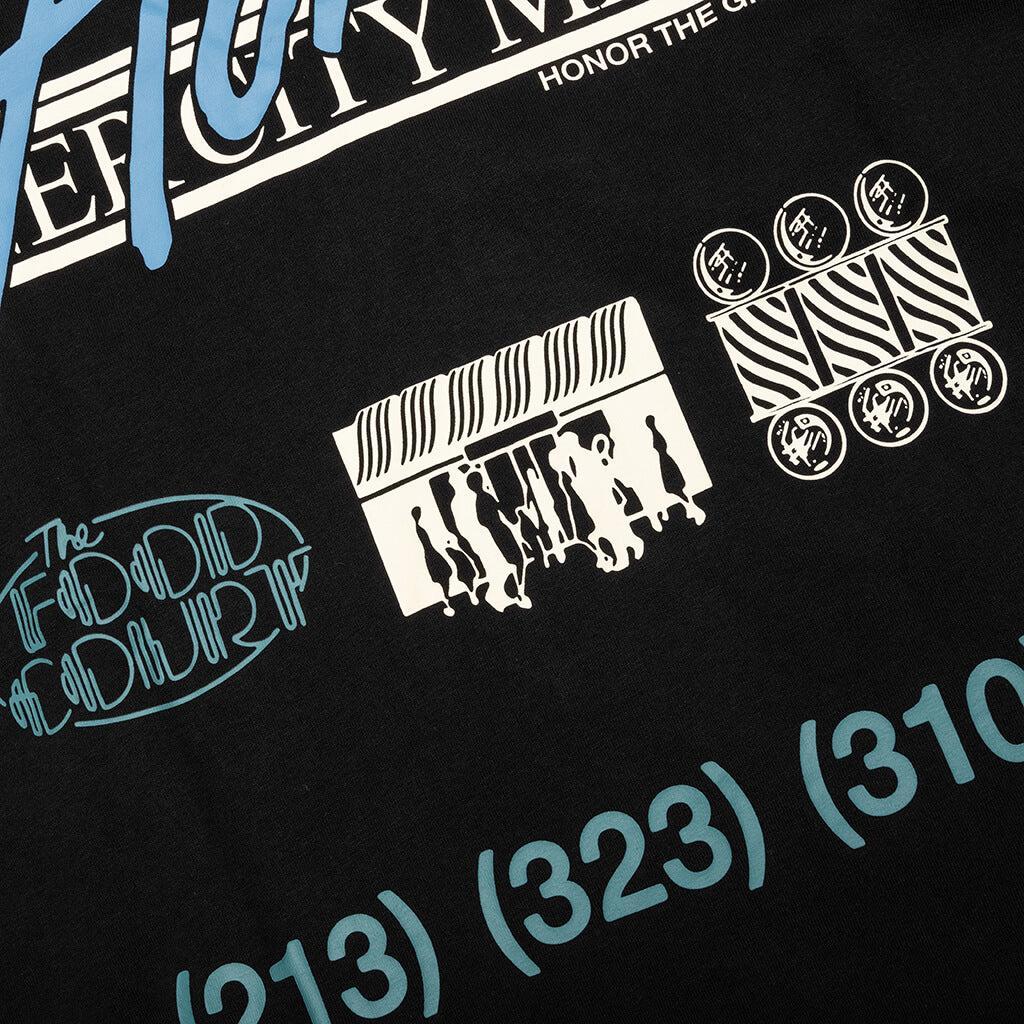 HTG Mall Logo L/S Tee - Black Male Product Image