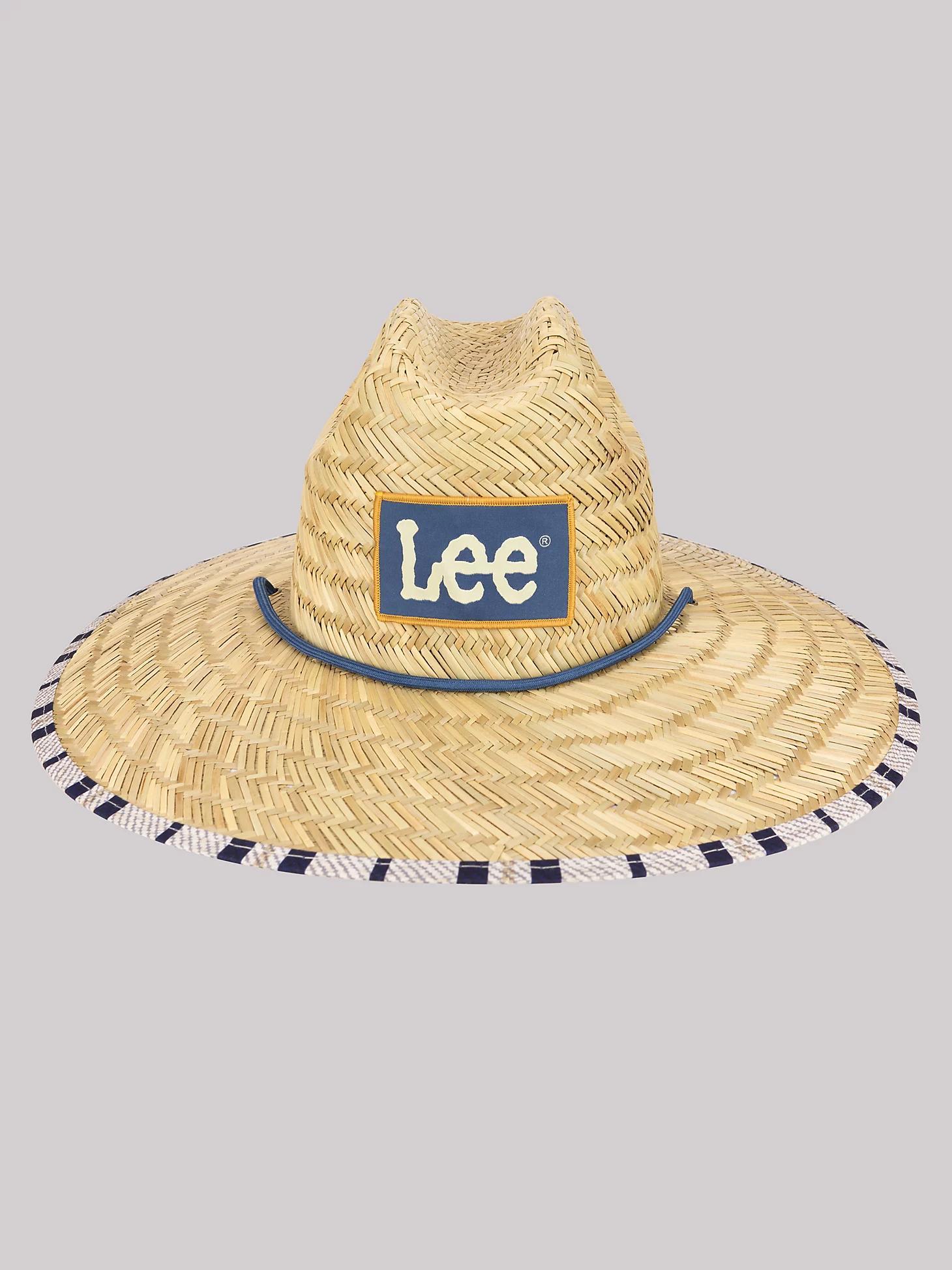 Men's Straw Stripe Lifeguard Hat | Men's Accessories | Lee® Product Image