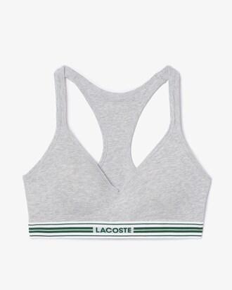 Padded Stretch Cotton Bralette Product Image