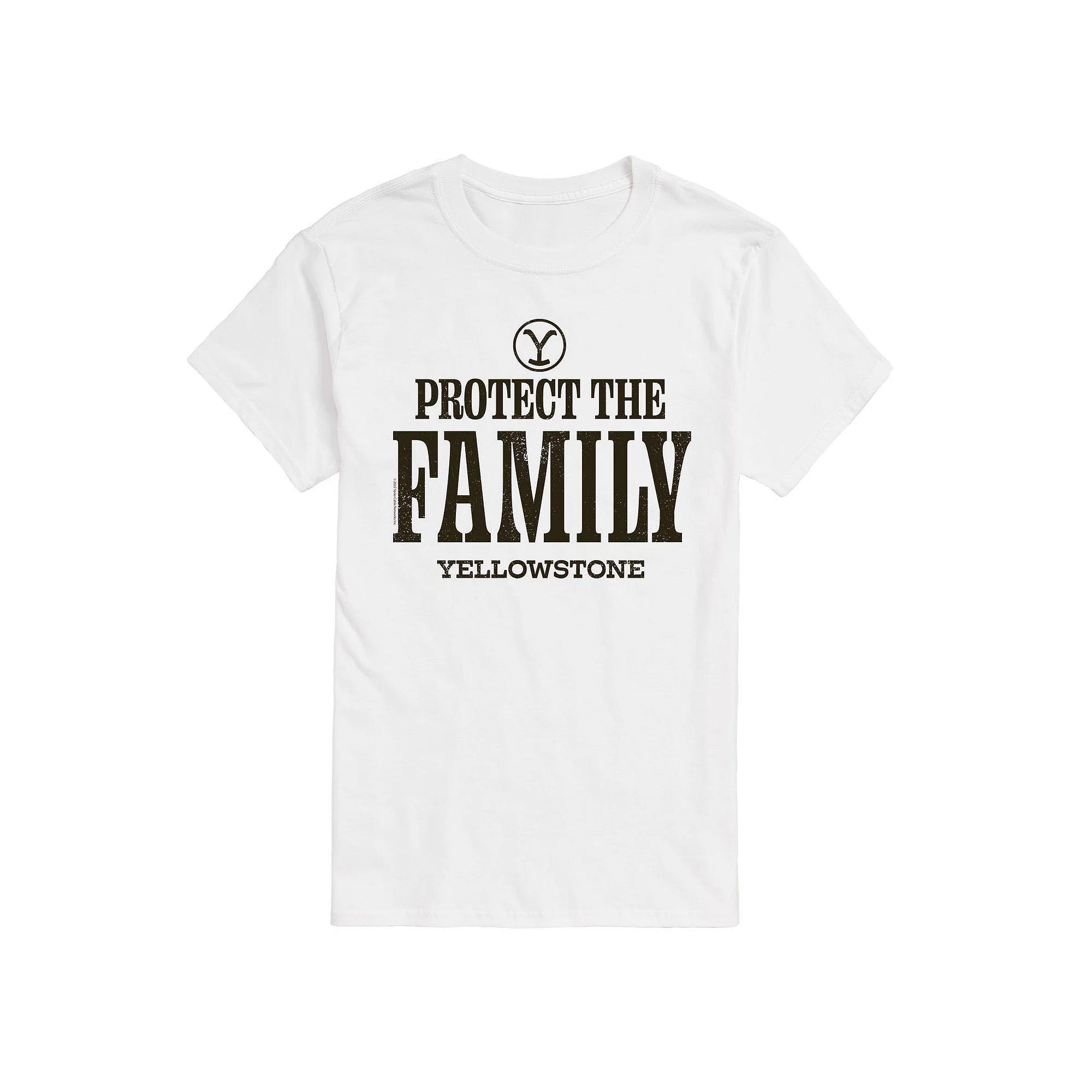 Big & Tall Yellowstone We Are Family Tee, Mens Product Image