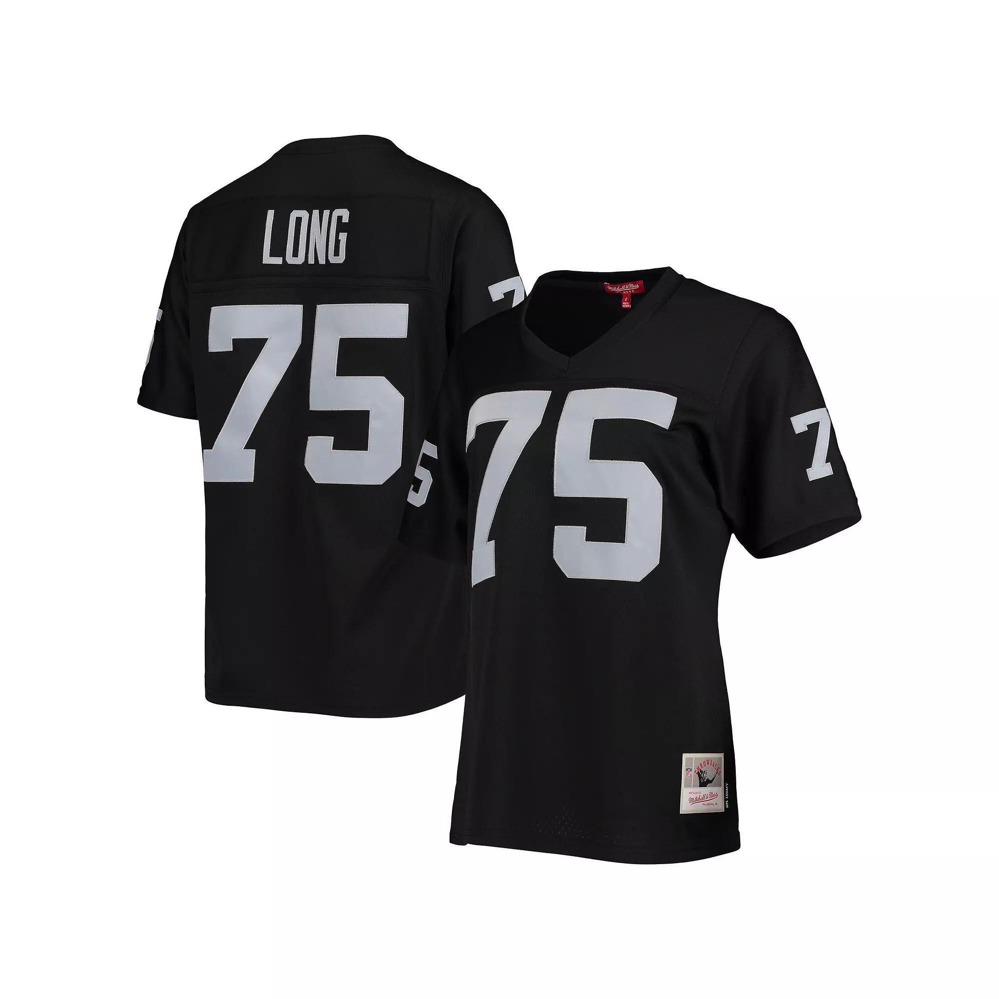 Women's Mitchell & Ness Howie Long Black Las Vegas Raiders Legacy Replica Player Jersey, Size: Small, Lvr Black Product Image