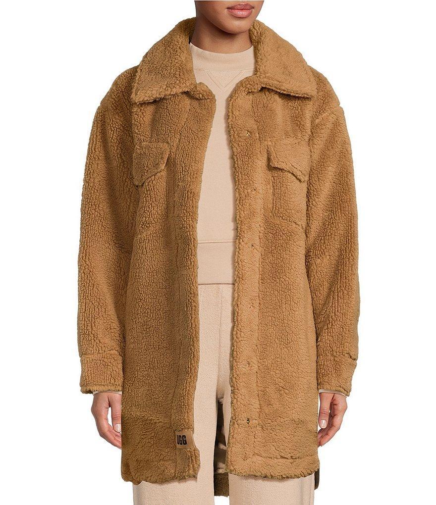 UGG® Frankie Plush Fleece Shirt Jacket Product Image