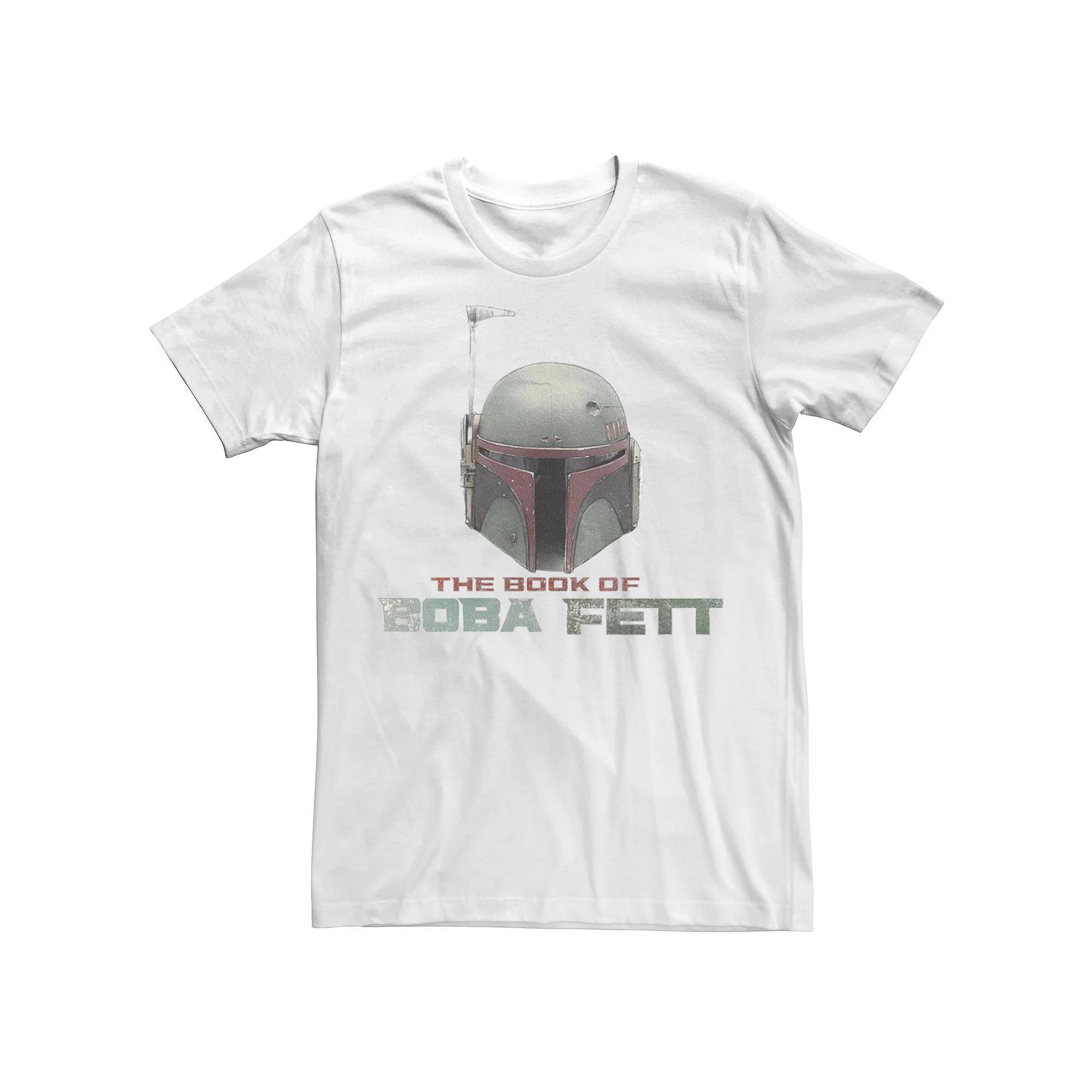 Men's Star Wars The Book Of Boba Fett Helmet Tee, Size: XXL, White Product Image