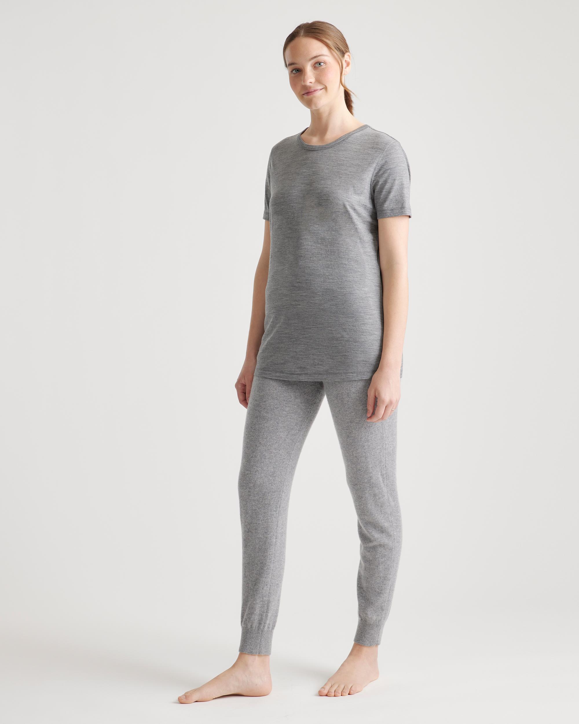 Quince | Women's 100% Merino Wool All-Season Base Layer T-Shirt Merino/Cotton Product Image