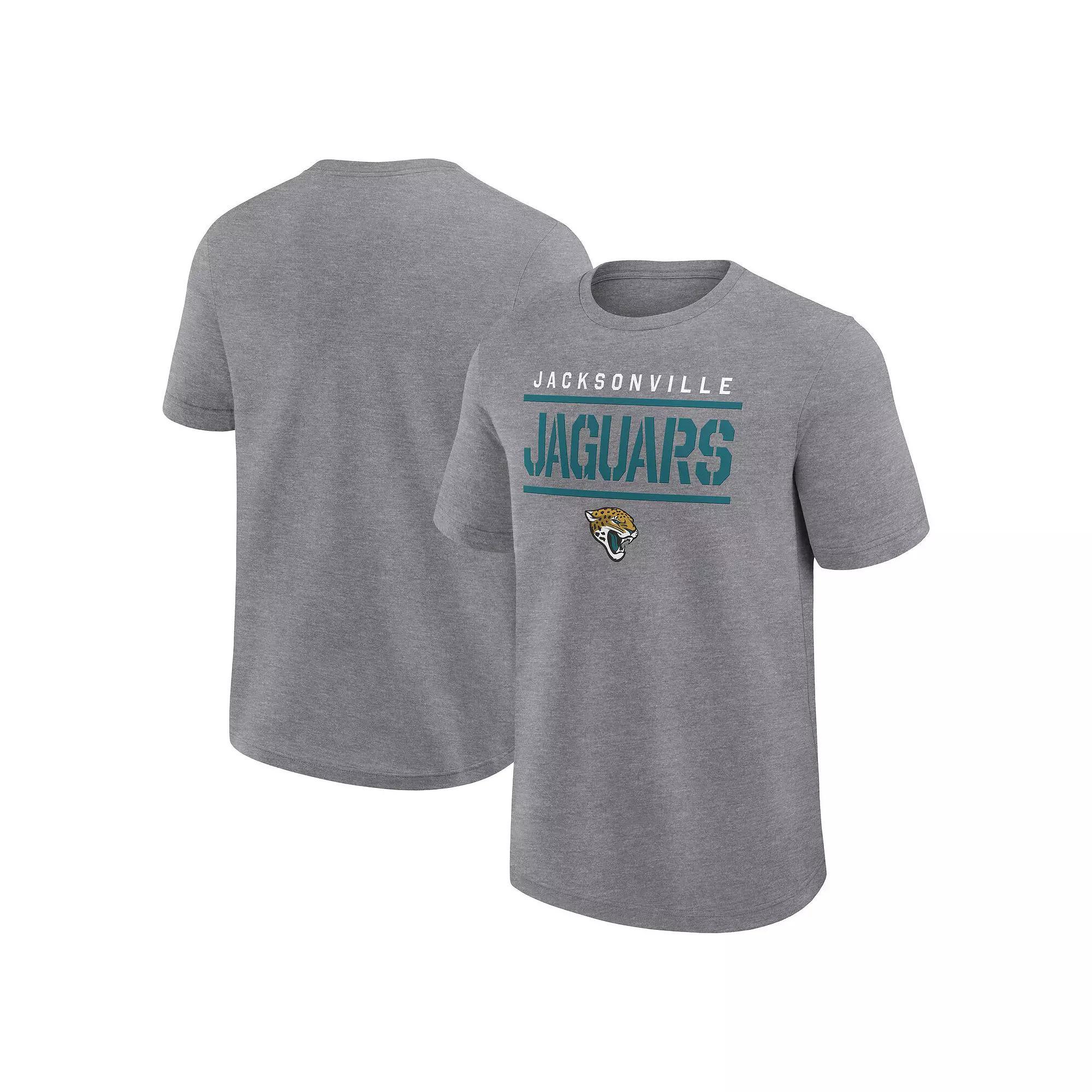 Men's Fanatics Heather Gray Washington Commanders Big & Tall Top Notch T-Shirt, Size: 3XLT, Wft Grey Product Image