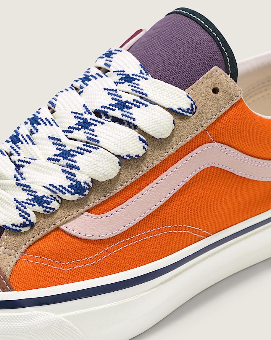 Premium Old Skool Color Block Shoe in Orange / Blue / Purple| Vans US Product Image
