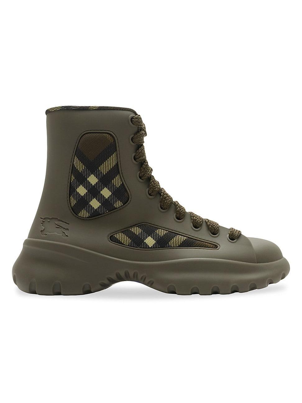 Mens Rubber Boulder Lace-Up Boots Product Image
