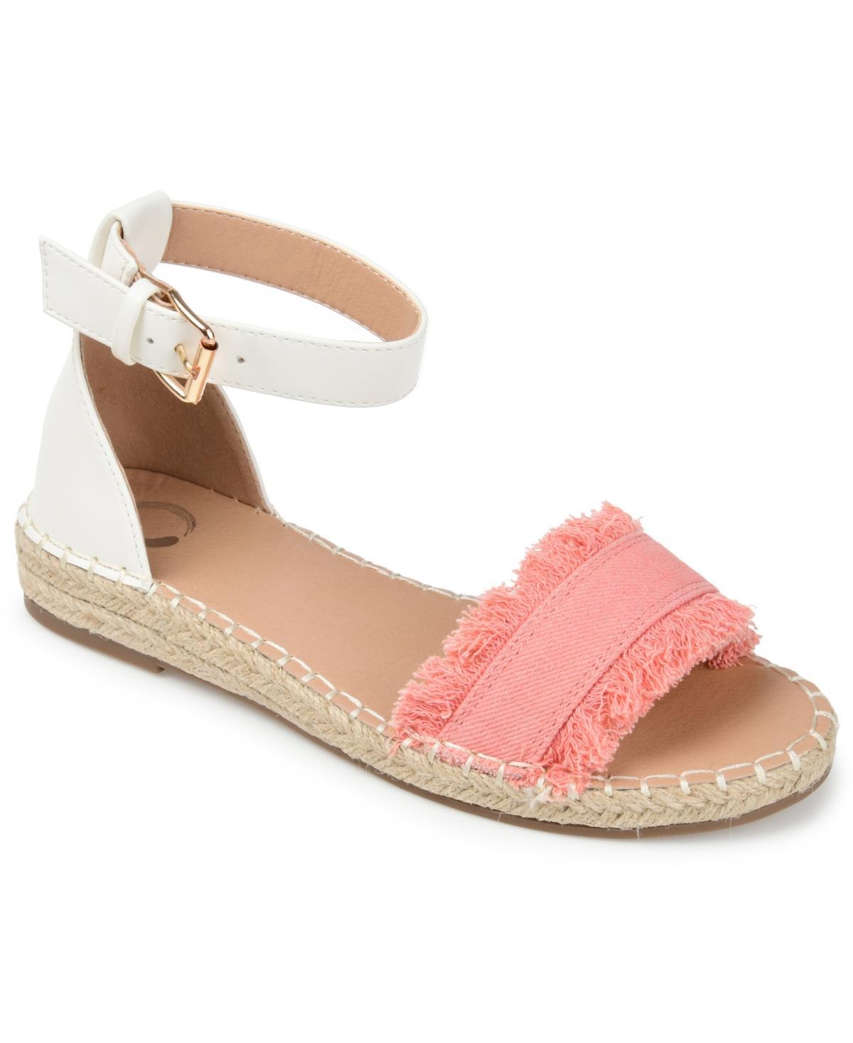 Journee Tristeen Women's Espadrille Sandals, Size: 8.5, White Product Image