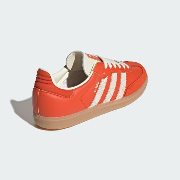 adidas Samba OG Shoes Collegiate Orange M 8.5 / W 9.5 Womens Product Image