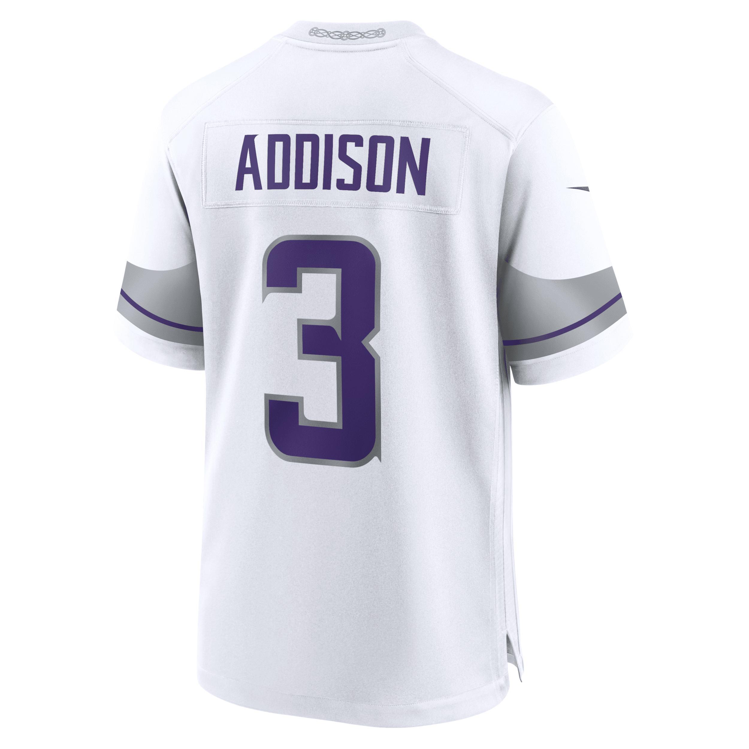 Jordan Addison Minnesota Vikings Nike Men's NFL Game Jersey Product Image