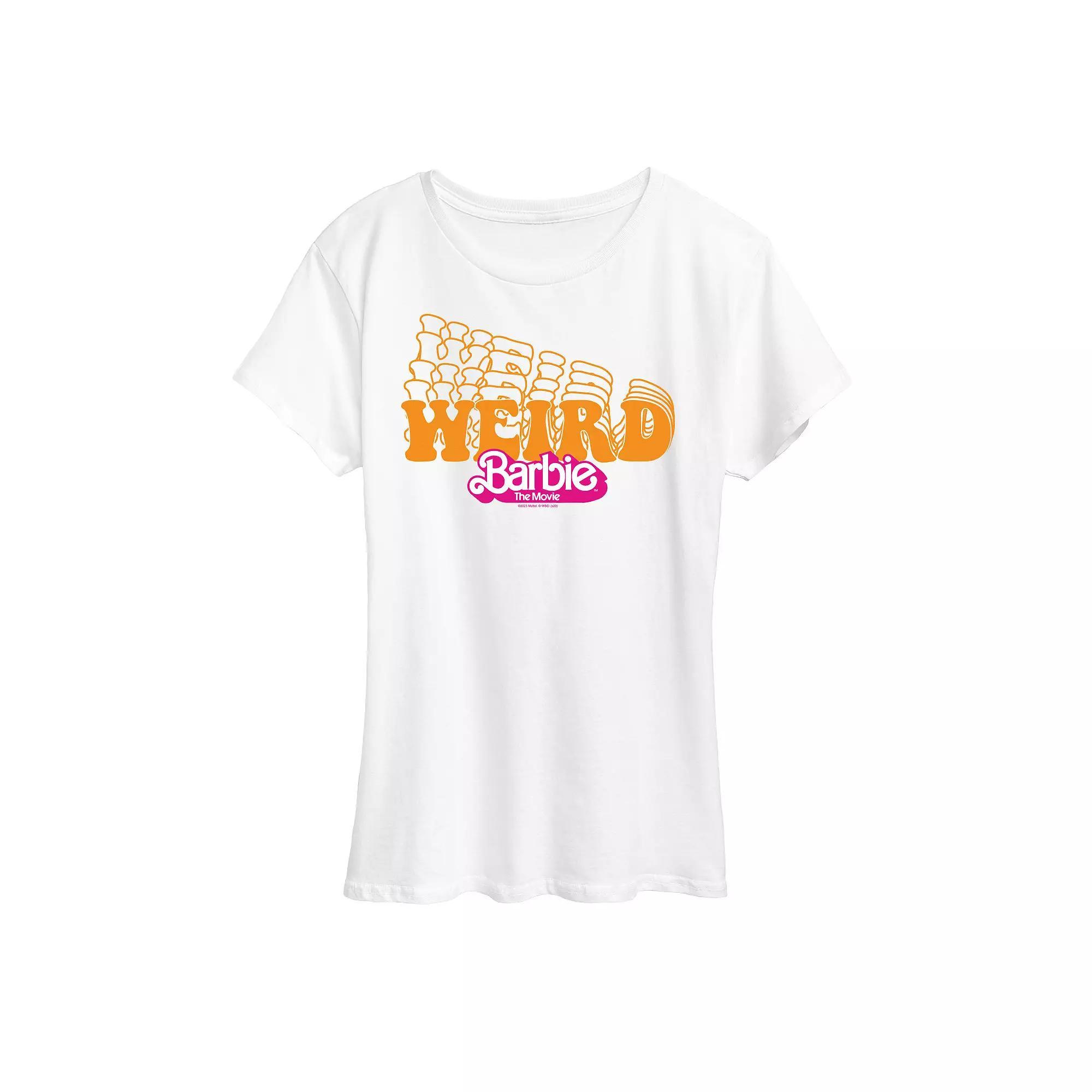 Womens Barbie The Movie Weird Barbie Graphic Tee, Girls Product Image