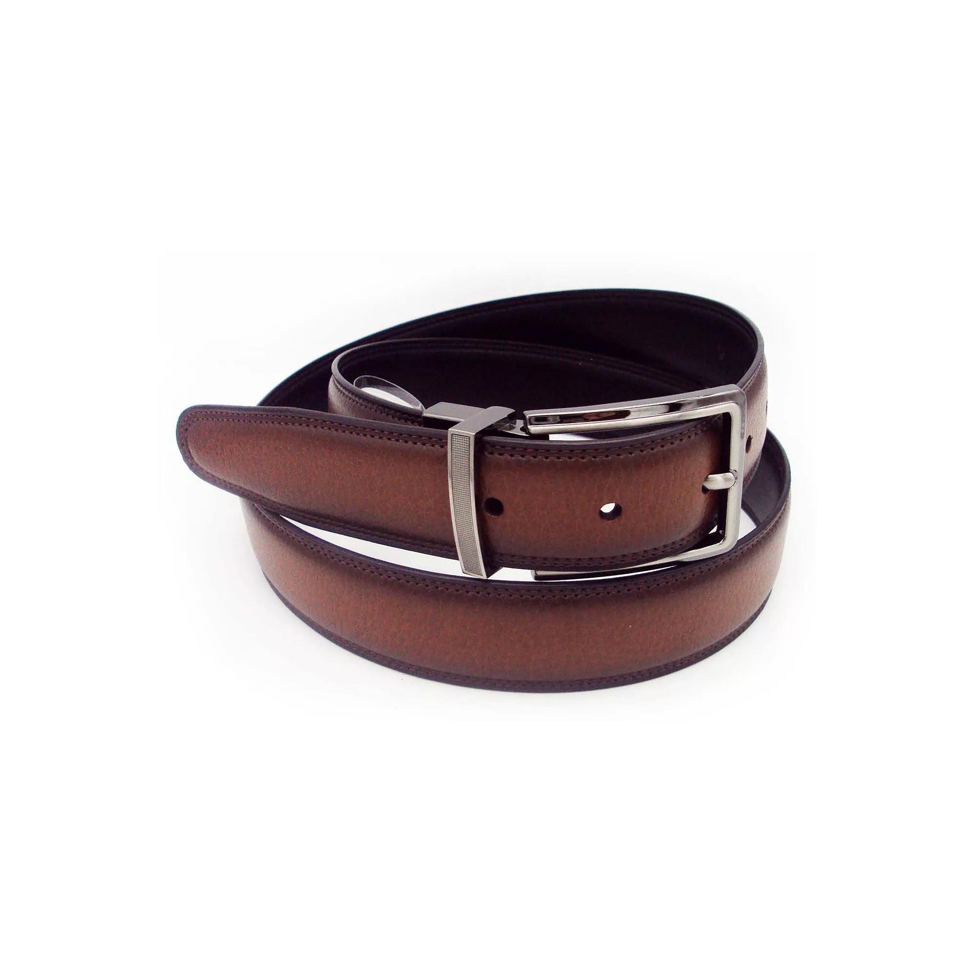 Men's Sonoma Goods For Life® Double Double Reversible Belt, Size: Medium, Brown Product Image