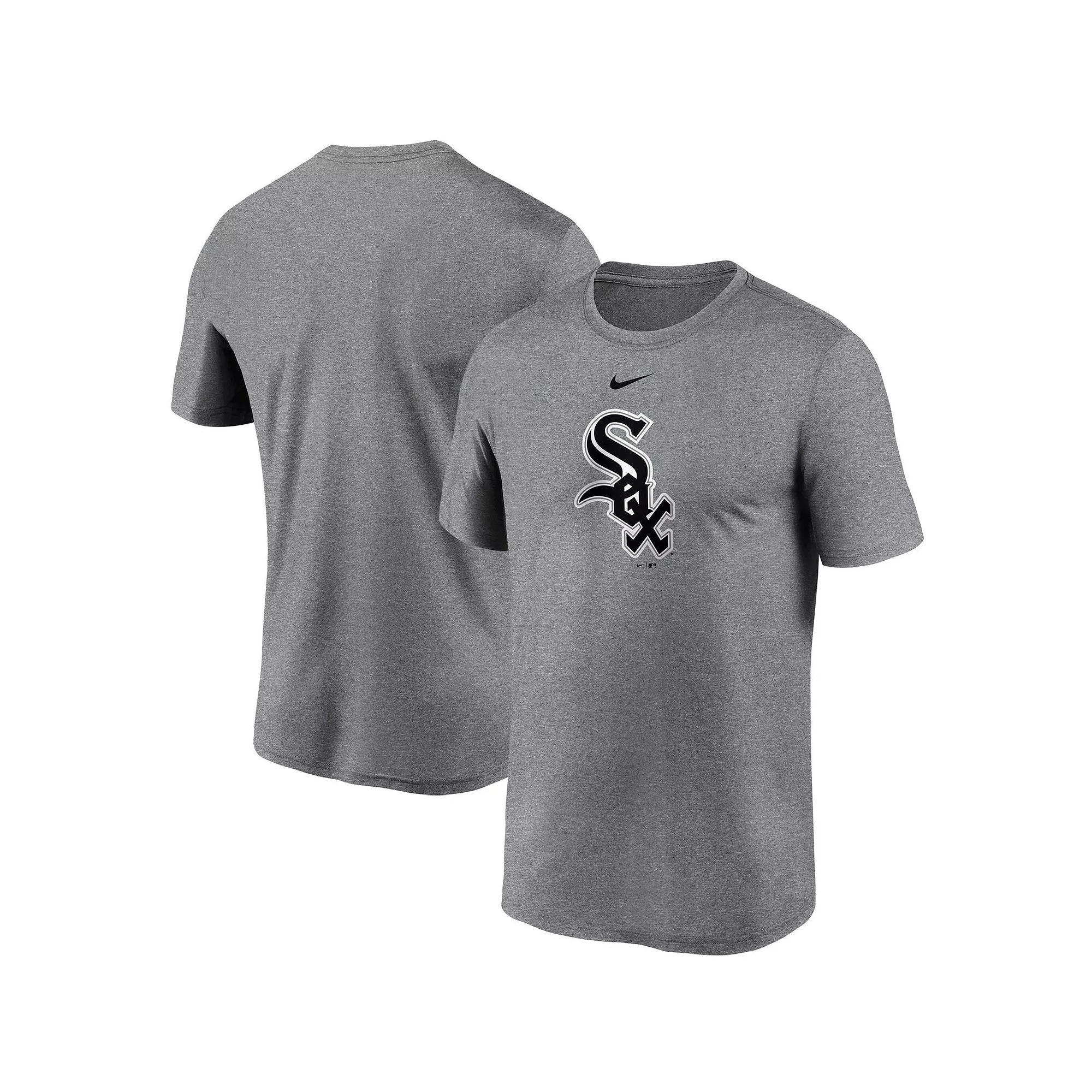 Men's Nike Gray Chicago White Sox Large Logo Legend Performance T-Shirt, Size: XL, Grey Product Image