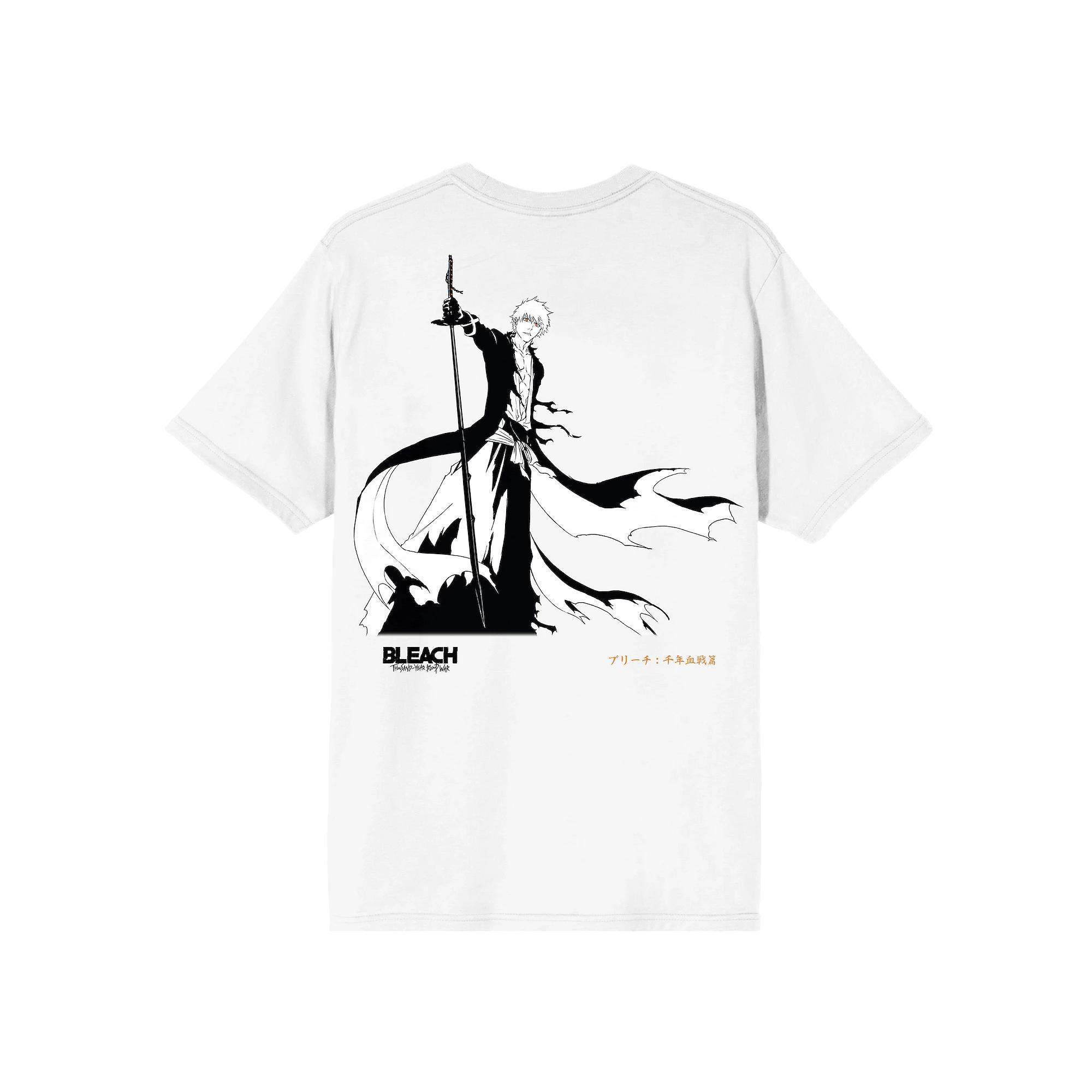 Men's Bleach 100 Year Blood War Short Sleeve Graphic Tee, Size: XL, White Product Image