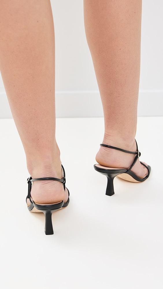 Loeffler Randall Triana Strappy Mid Heel Sandals with Ball | Shopbop Product Image
