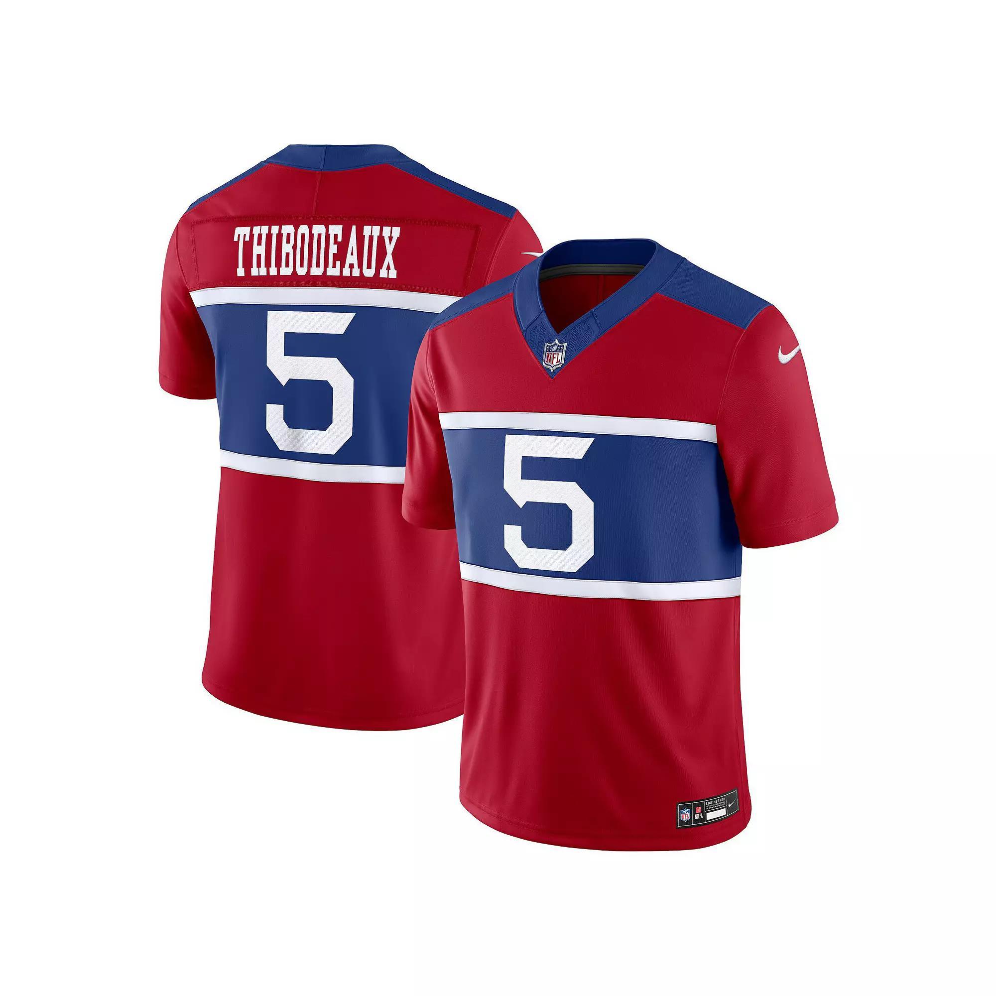 Men's Nike Kayvon Thibodeaux Century Red New York Giants Alternate Vapor F.U.S.E. Limited Jersey, Size: Small Product Image
