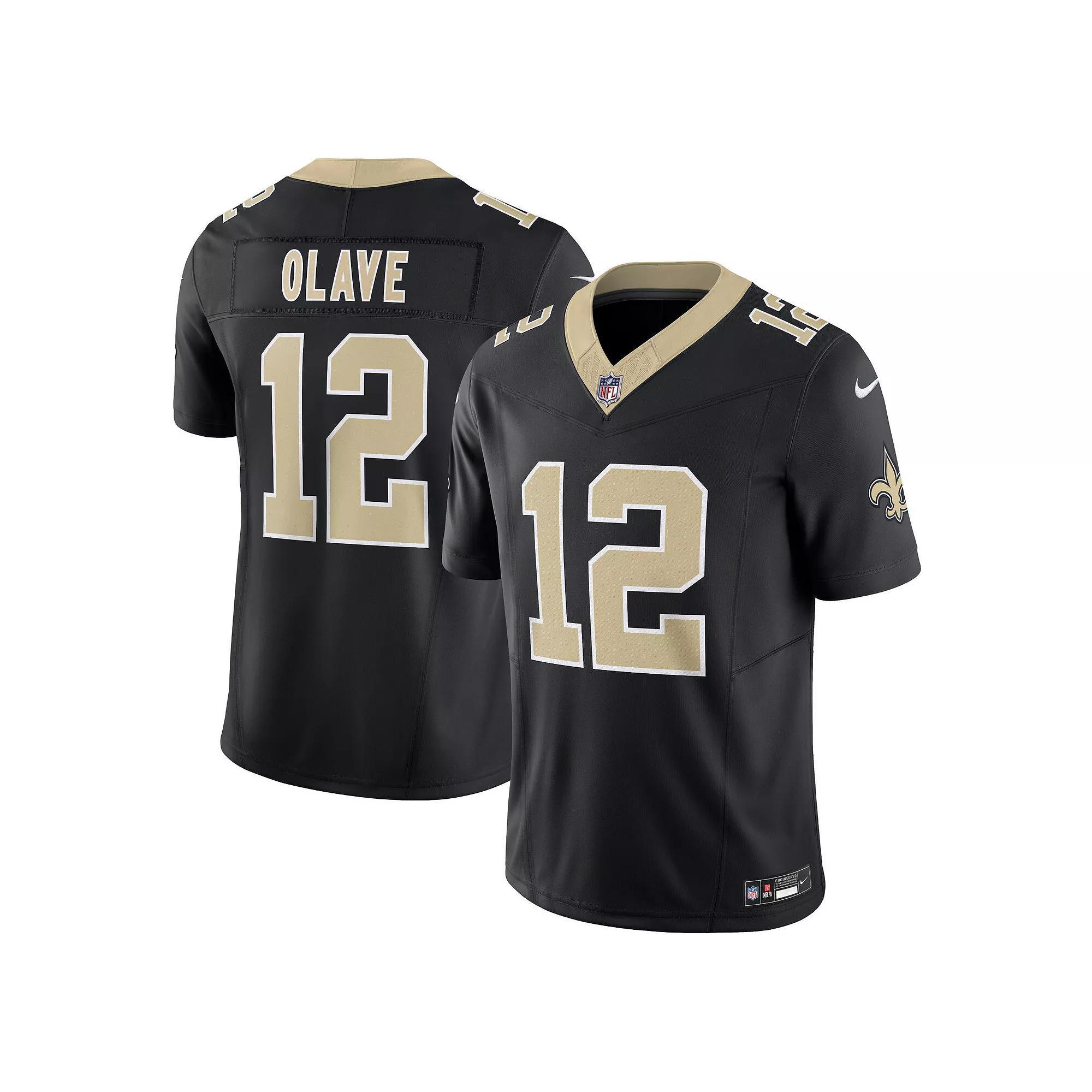 Men's Nike Chris Olave Black New Orleans Saints Vapor F.U.S.E. Limited  Jersey, Size: XL Product Image
