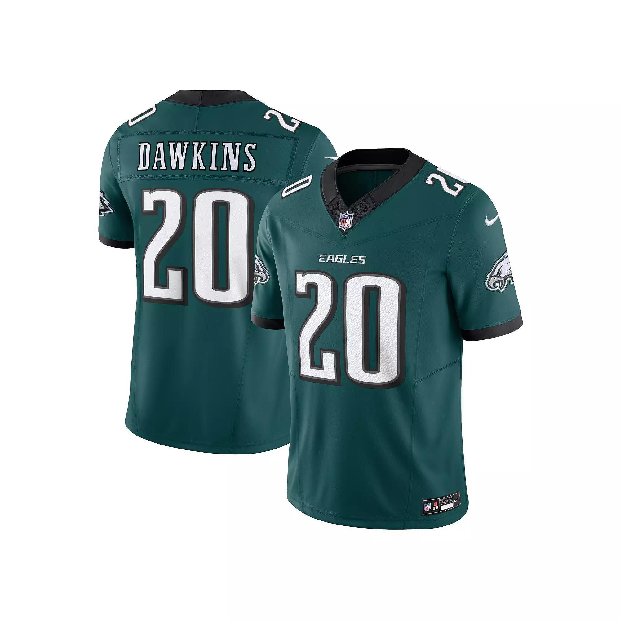 Men's Nike Brian Dawkins Midnight Green Philadelphia Eagles Vapor F.U.S.E. Limited Jersey, Size: Medium Product Image