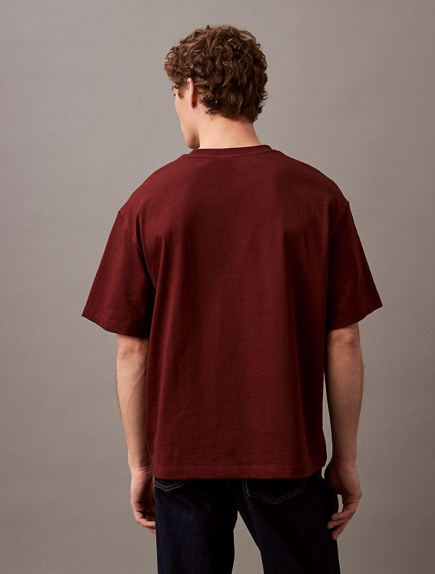Monogram Logo Flocked Graphic Relaxed T-Shirt Product Image