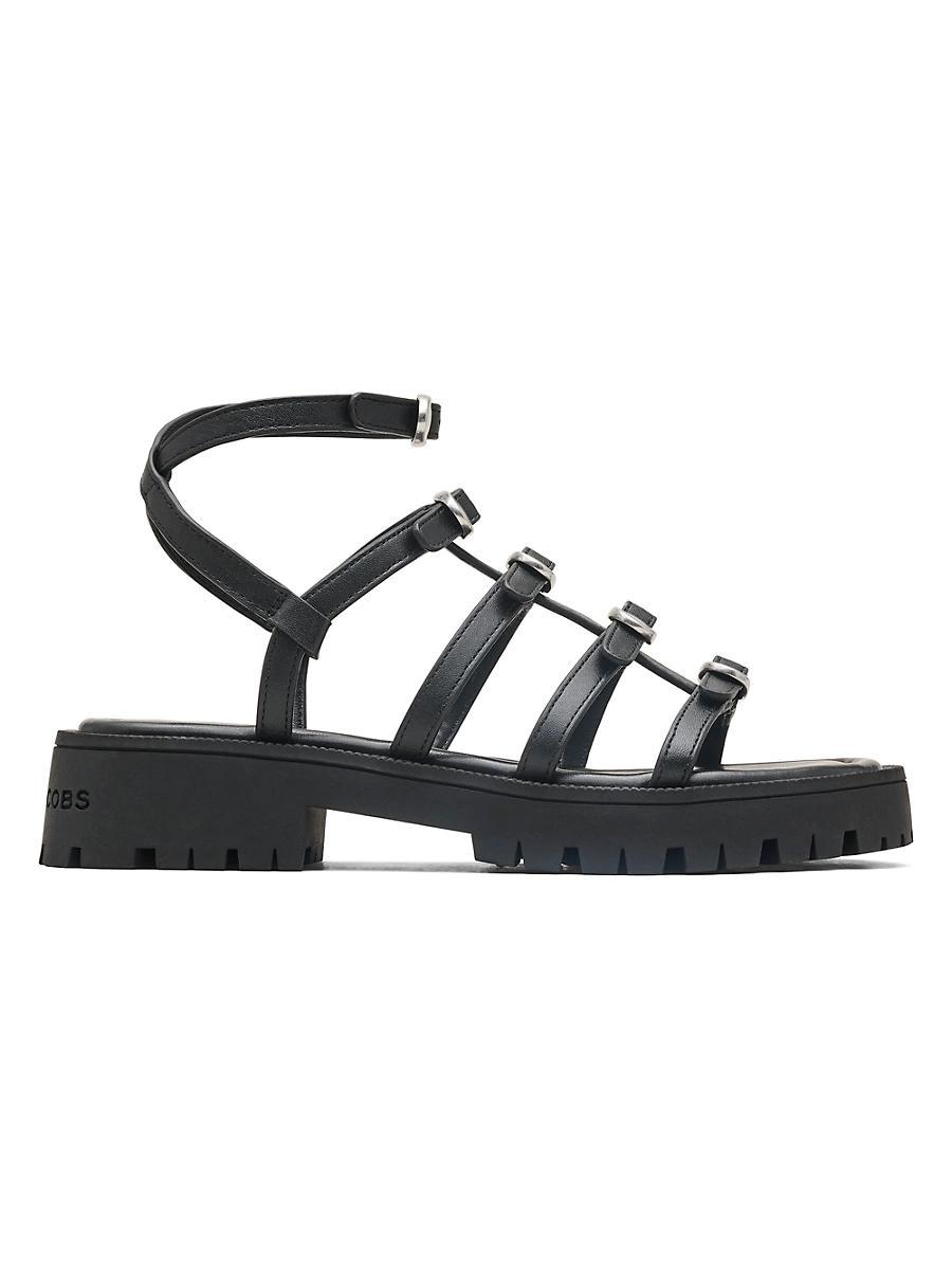 Womens Kiki Leather Gladiator Sandals Product Image