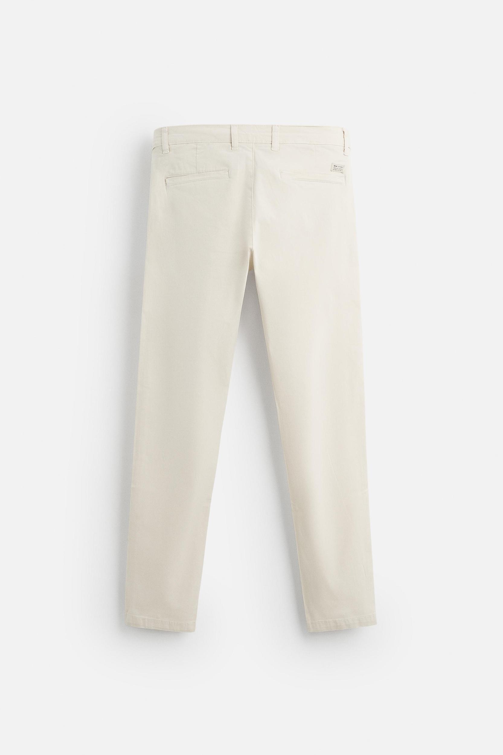 SKINNY CHINO PANTS Product Image
