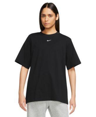 Womens Nike Sportswear Essential Tee Dark Grey Grey Product Image
