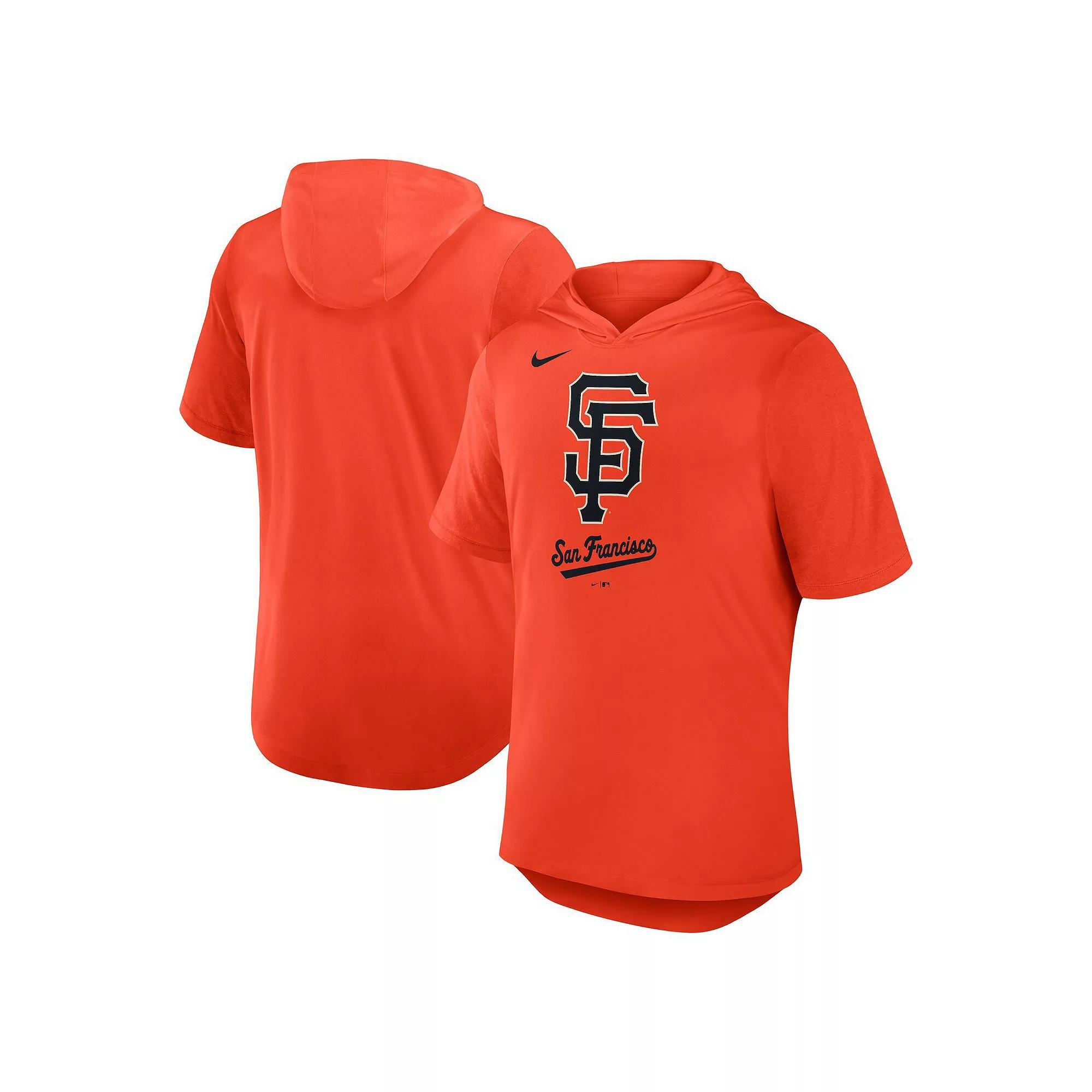 Men's Nike Light Blue St. Louis Cardinals Tri-Blend Performance Hoodie T-Shirt, Size: 2XL Product Image